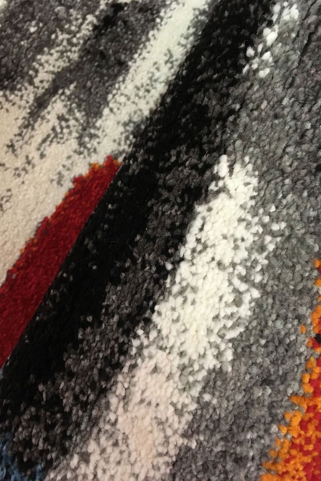 Large View Adobe Modern Striped Rug