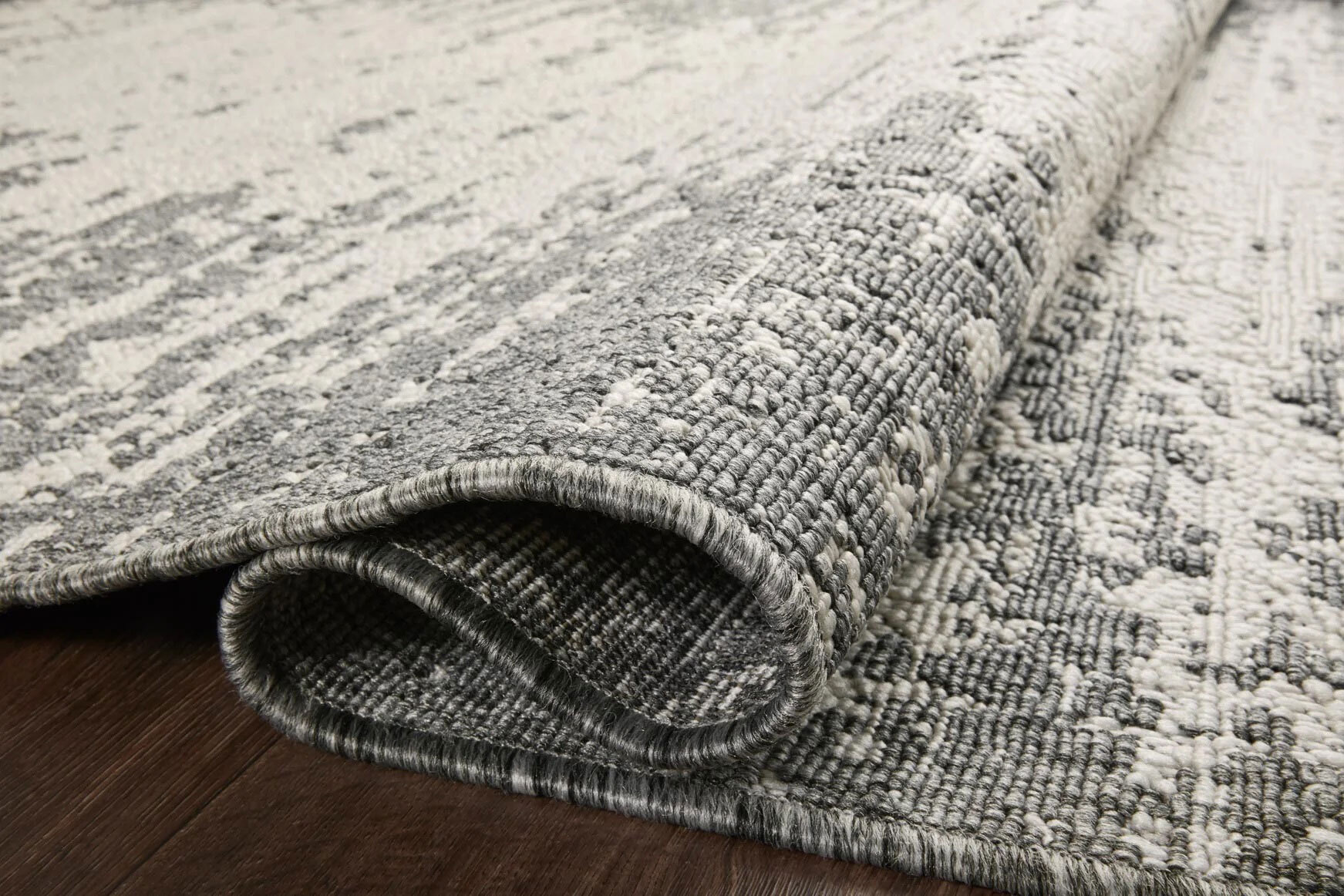 Large View Alfresco Two Toned Patio Rug