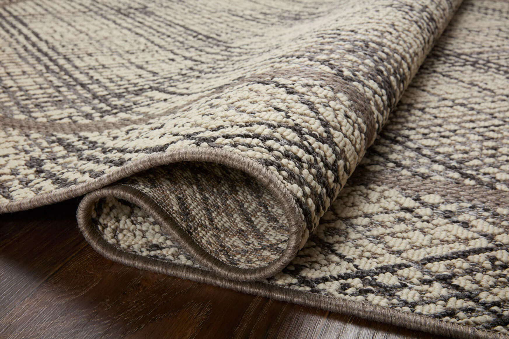 Large View Alfresco Border Patio Rug