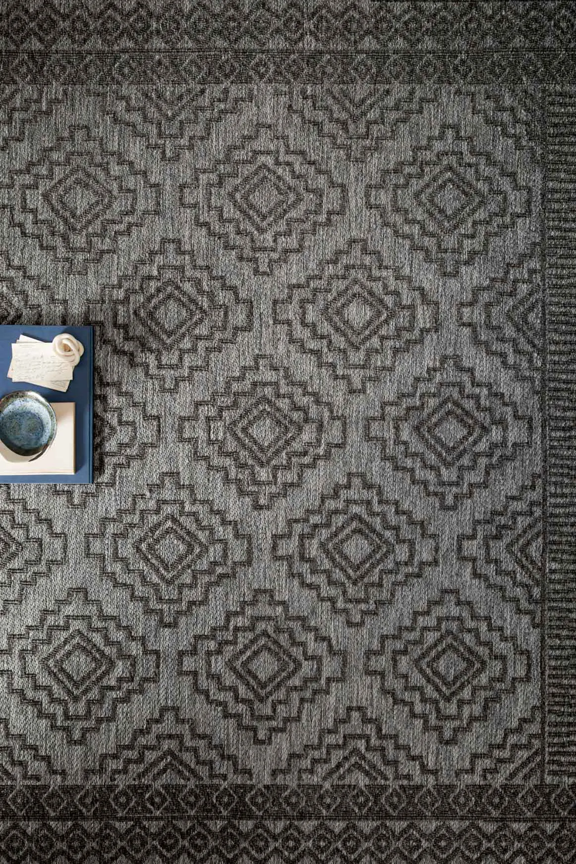 Alfresco Geometric Patio Rug