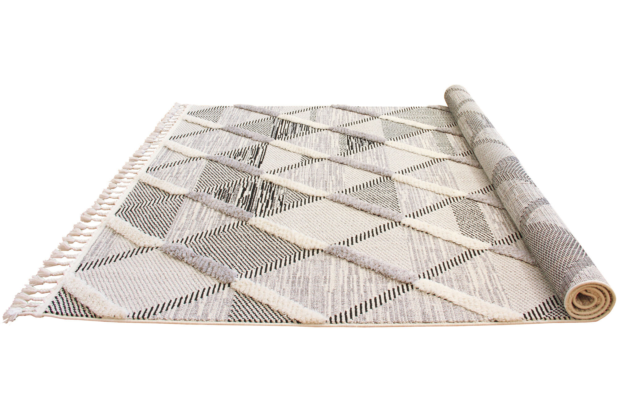 Large View Aroma Diamond Moroccan Rug