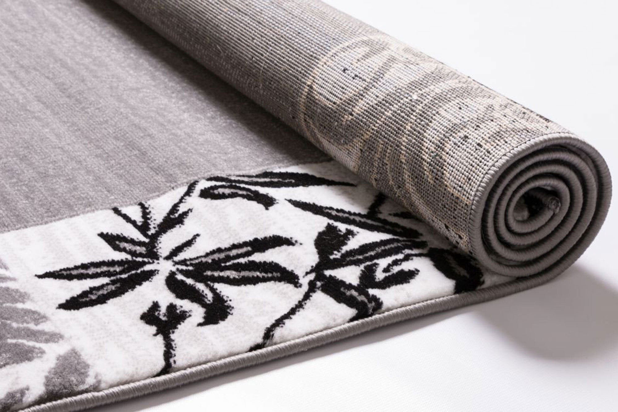 Large View Americo Floral Border Rug