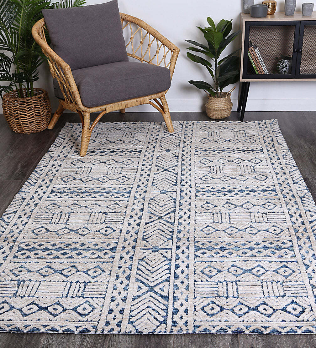 Amir Geometric Flatweave Rug