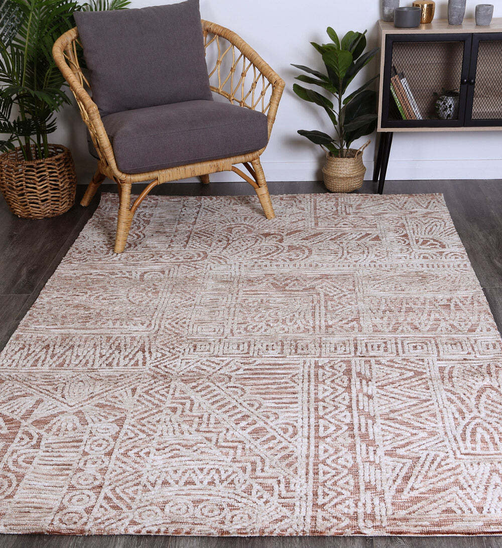 Amir Geometric Flatweave Rug