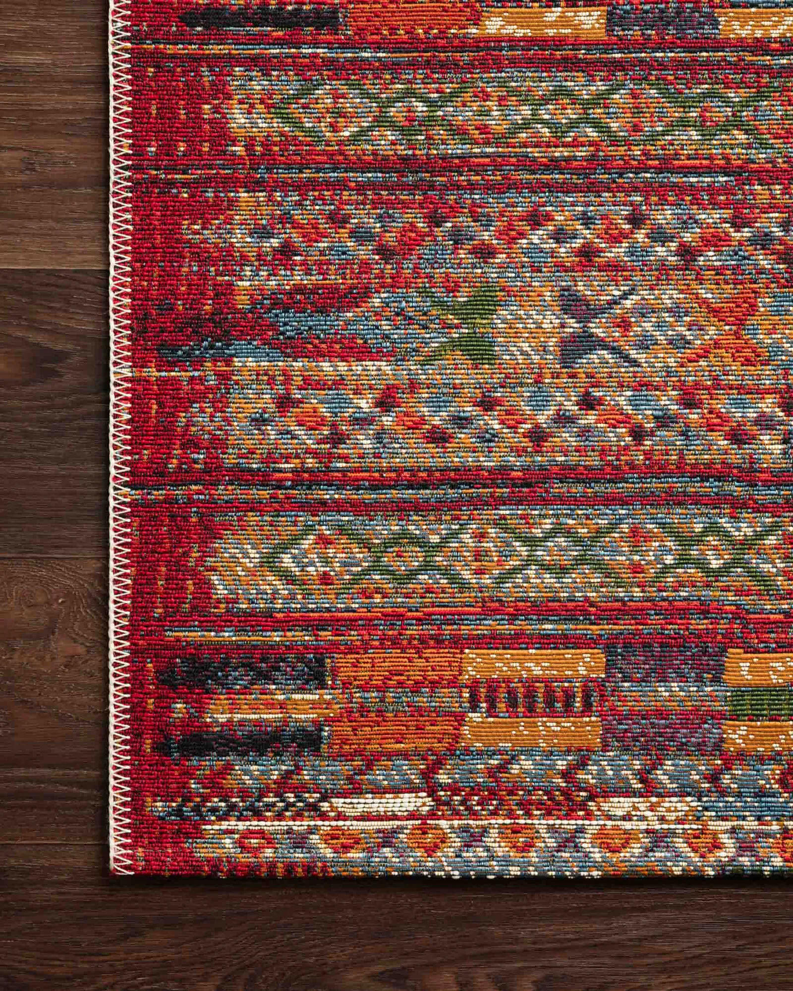 Aperto Geometric Flatweave Rug