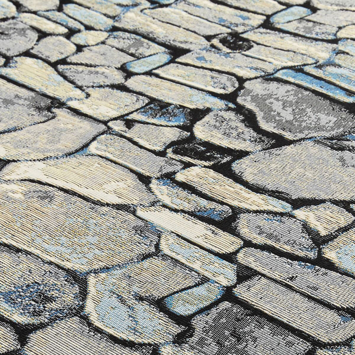 Aperto Stone Pebble Pattern Rug