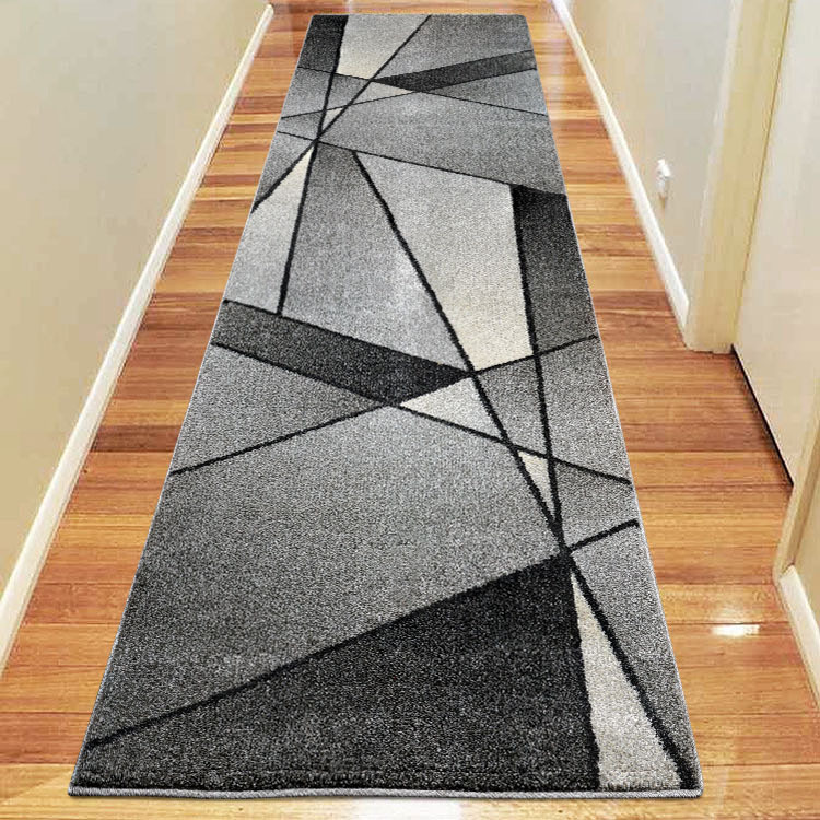 Large View Aria Grey Modern Abstract Rug