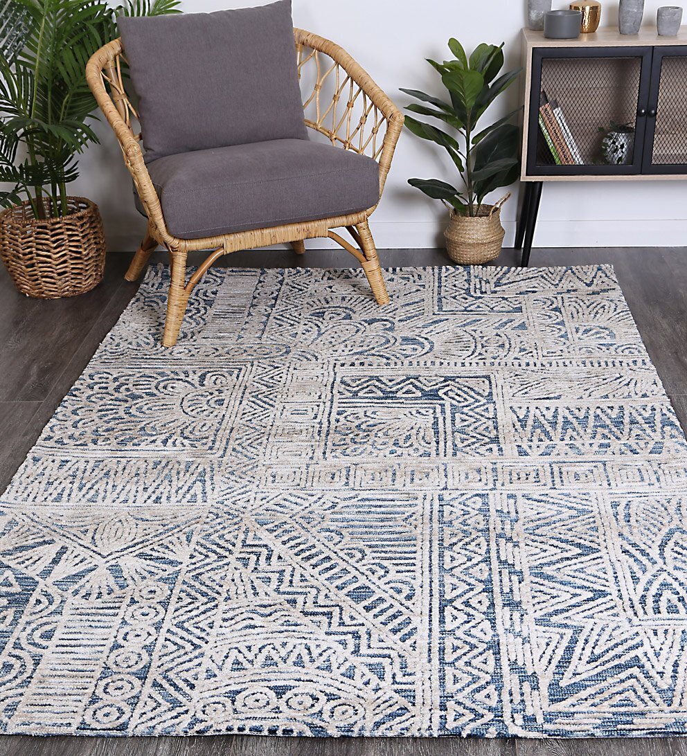 Arim Geometric Flatweave Rug