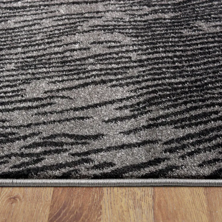 Aspen Grey Modern Abstract Rug