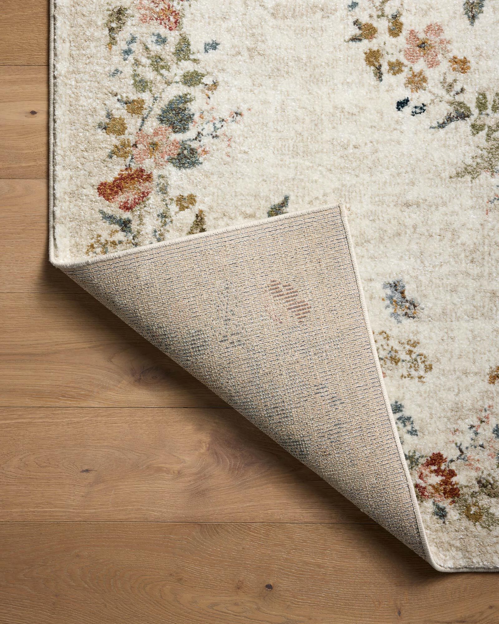 Large View Aubusson Floral Medallion Rug