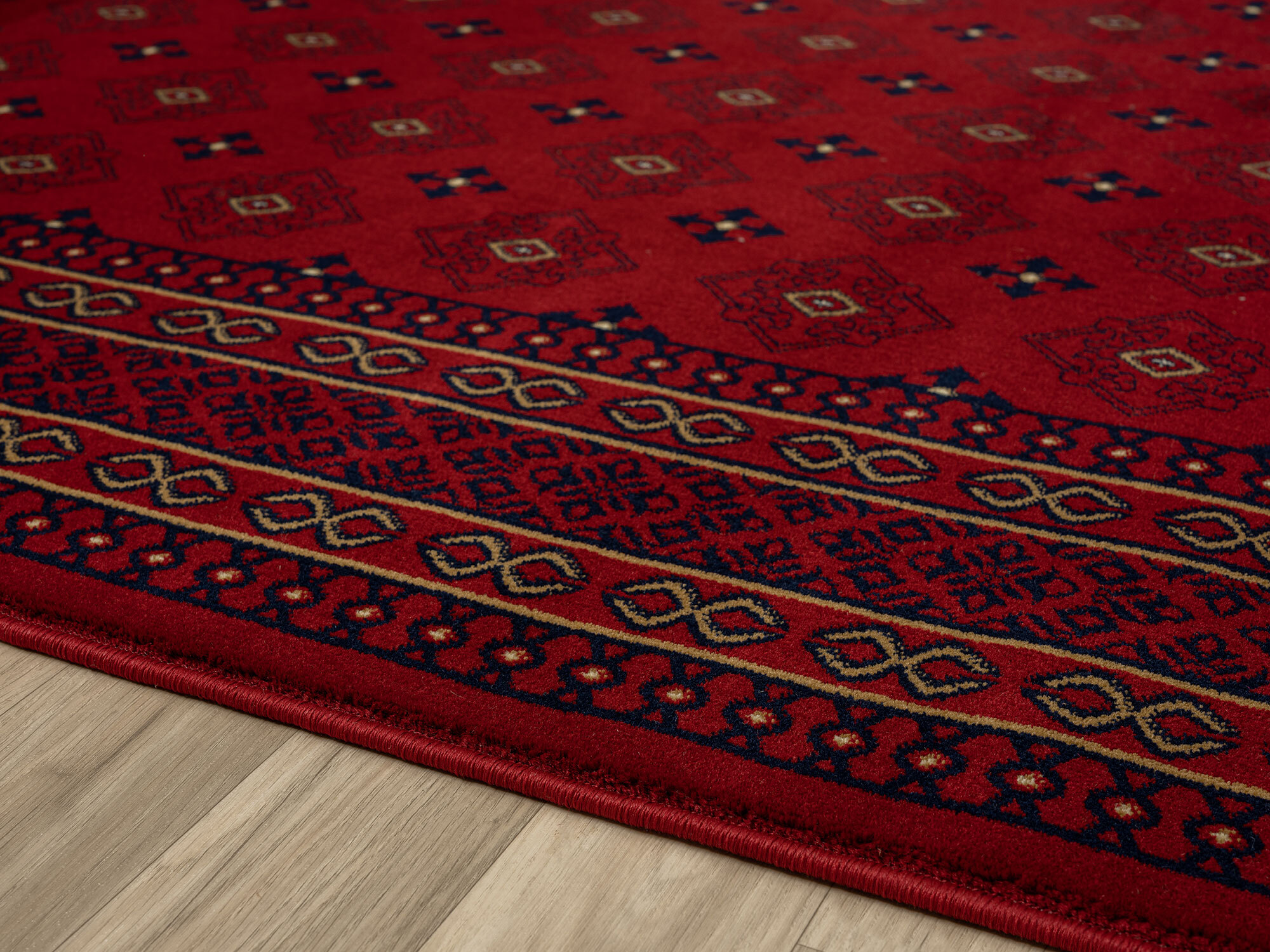 Large View Baloch Geometric Rug
