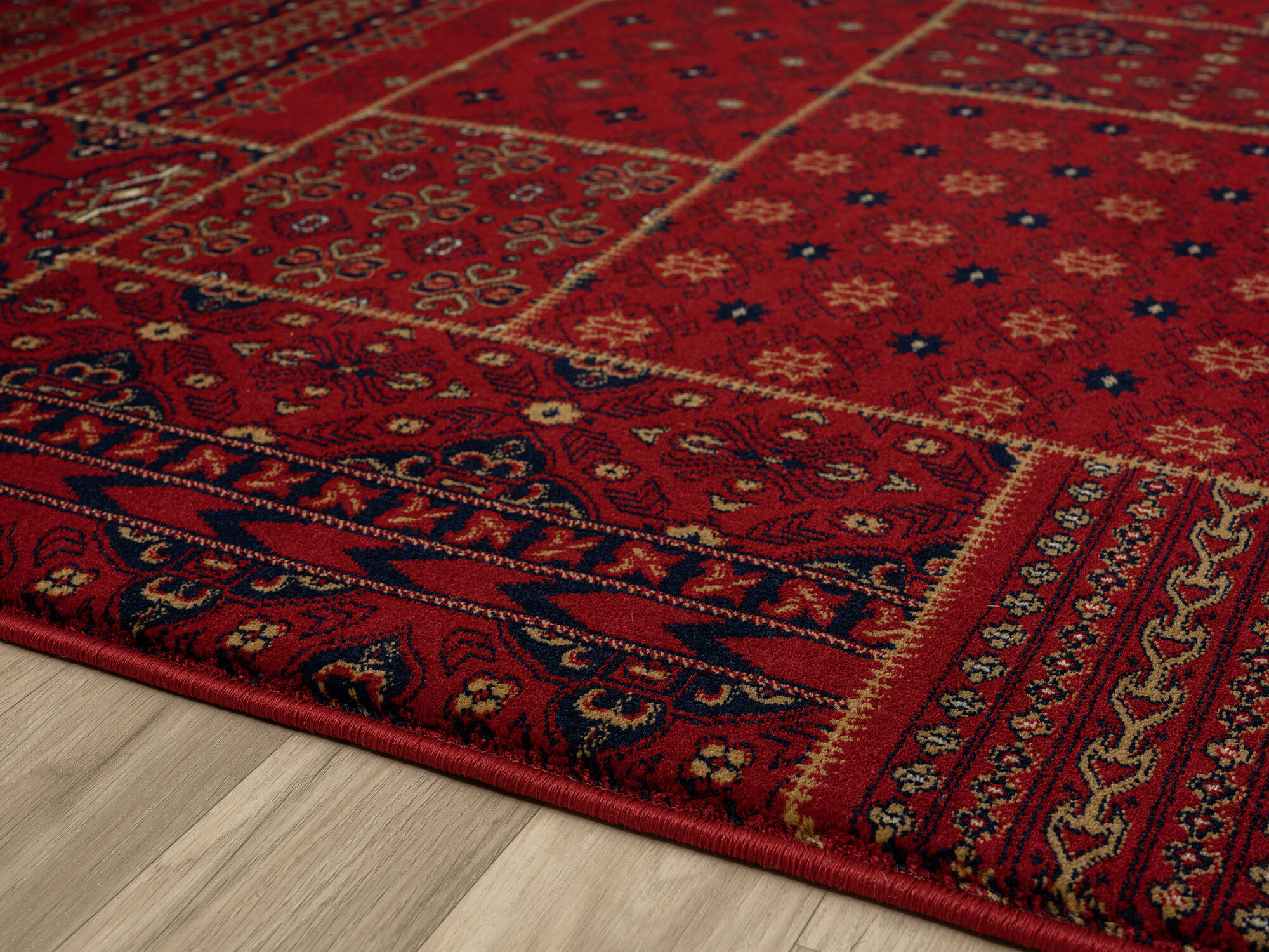 Large View Baloch Patchwork Rug