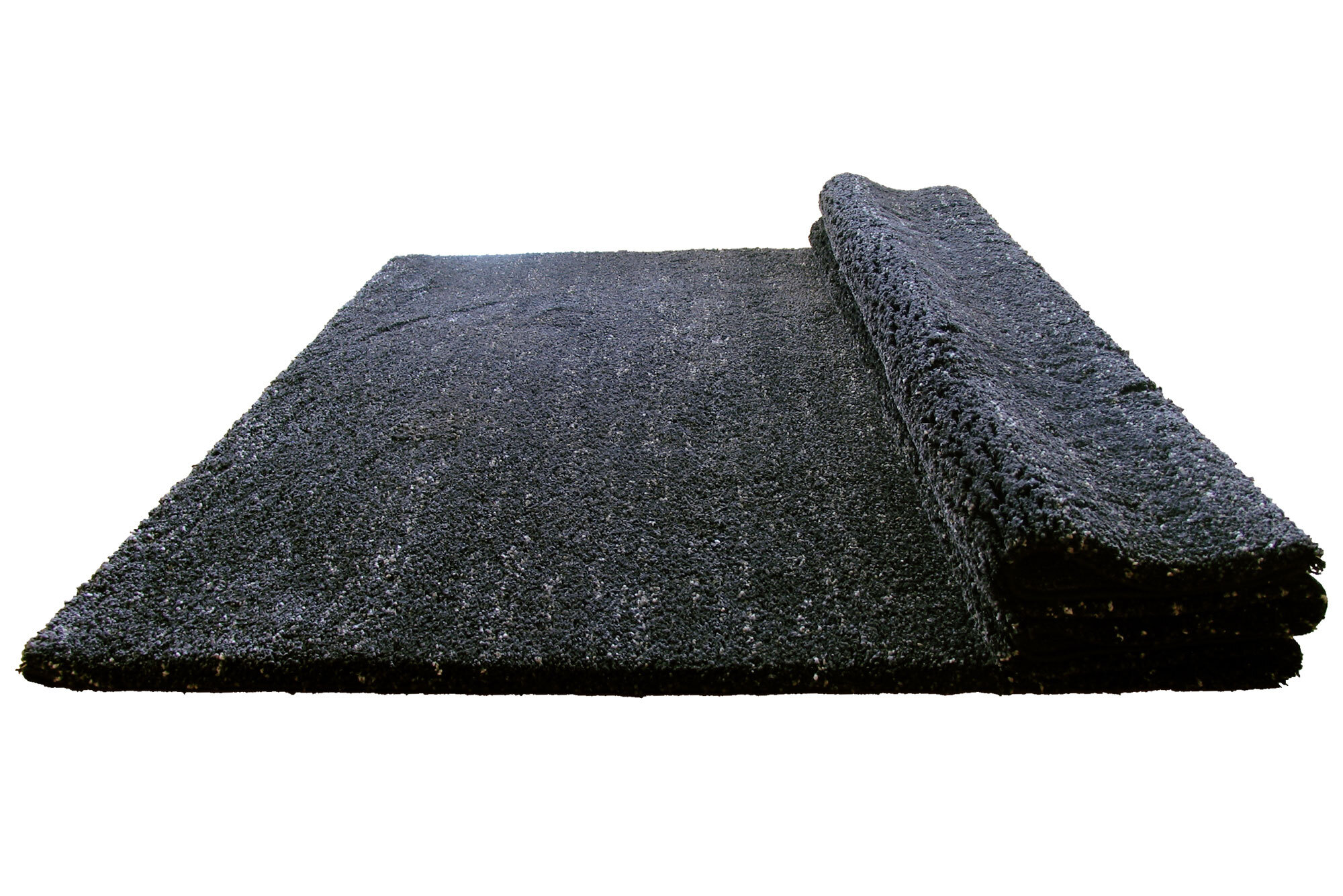 Large View Boston Plain Black Modern Rug