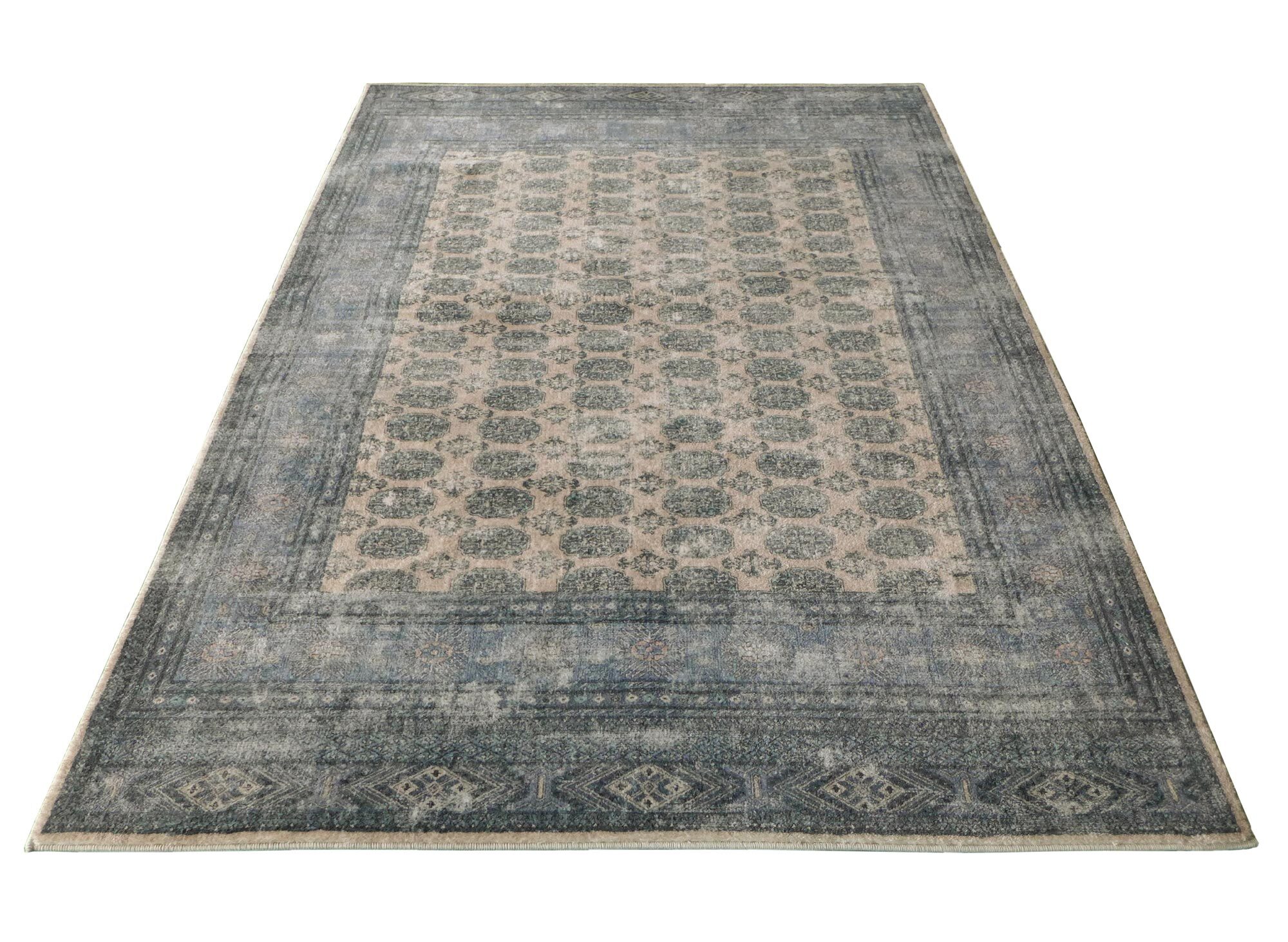 Large View Cato Traditional Geometric Rug