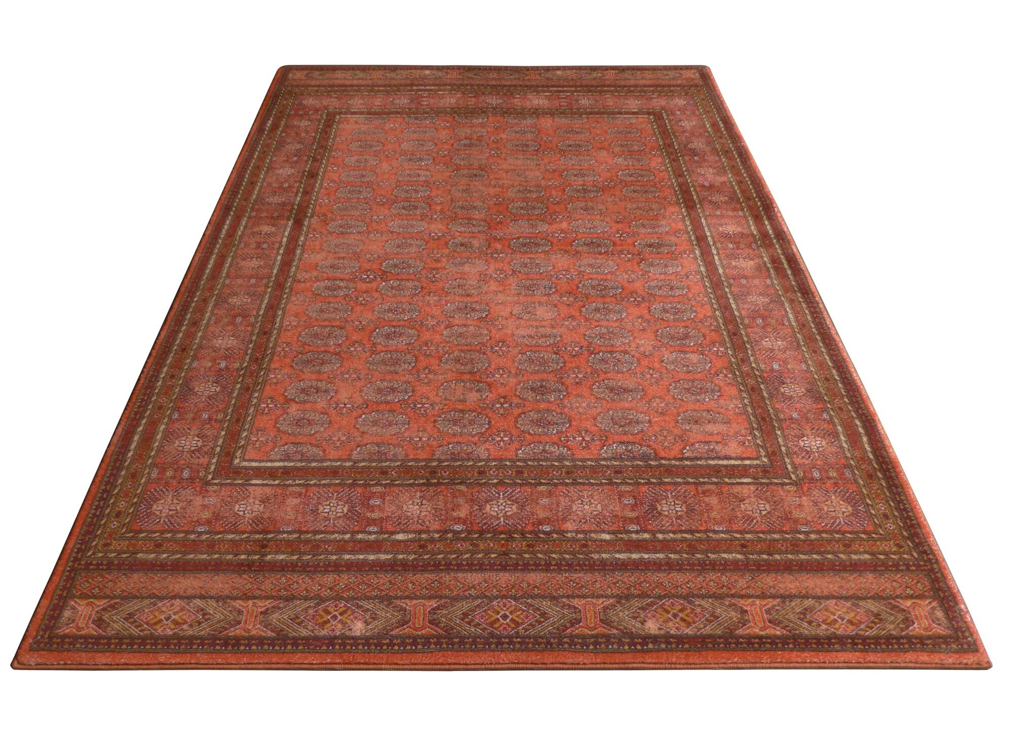 Large View Cato Traditional Geometric Rug