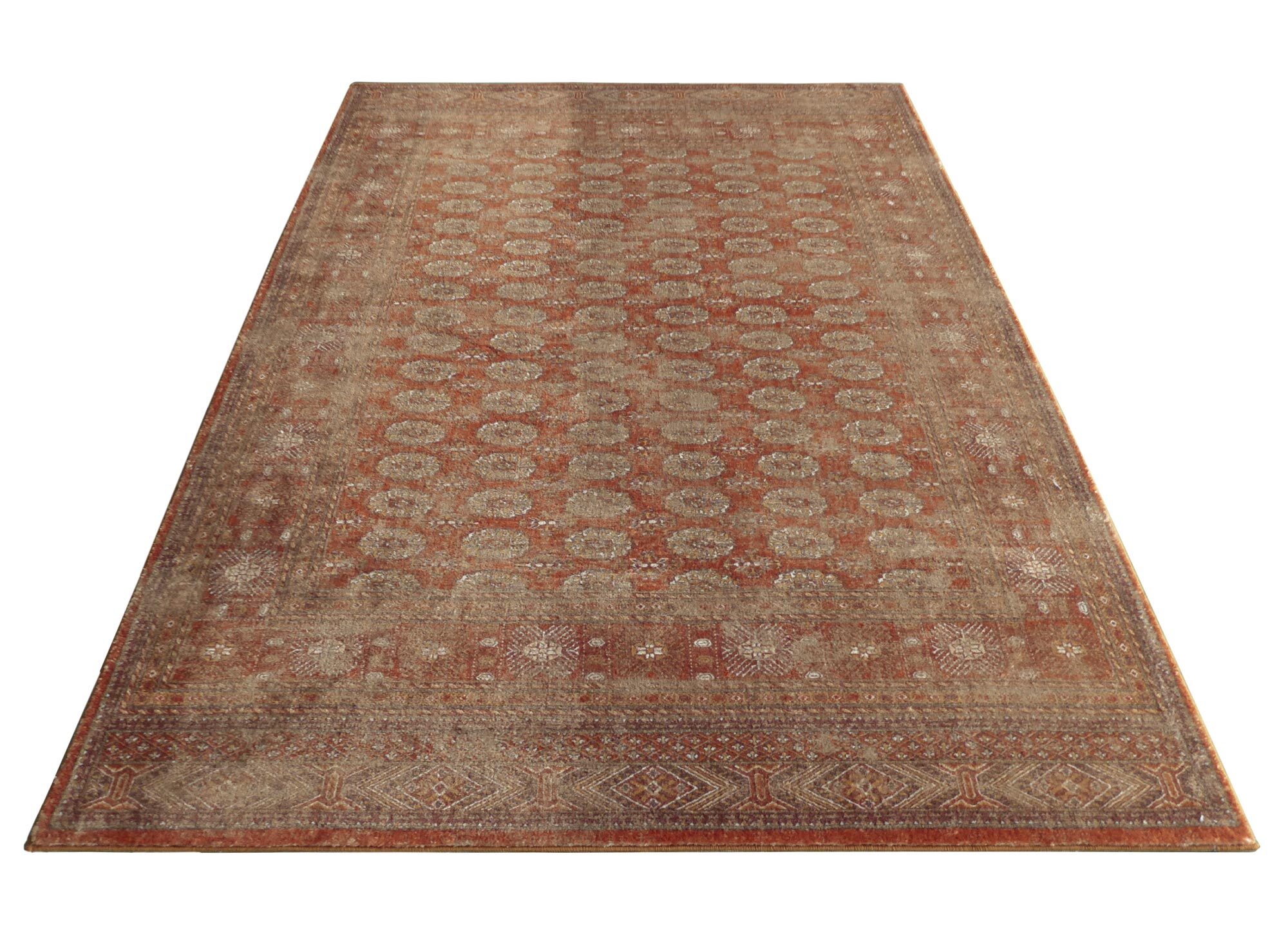 Large View Cato Traditional Geometric Rug