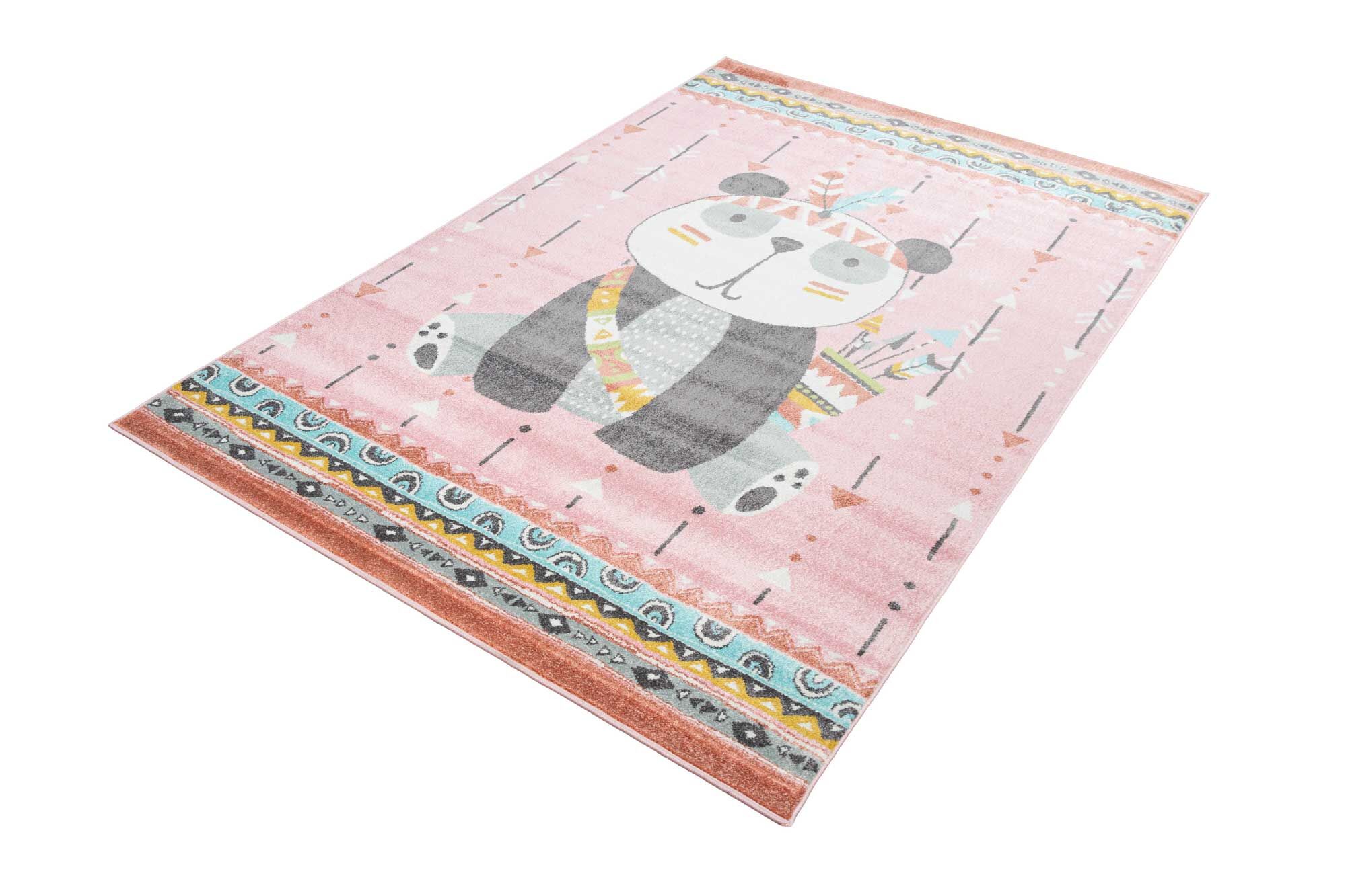 Candy Panda Bear Kids Rug