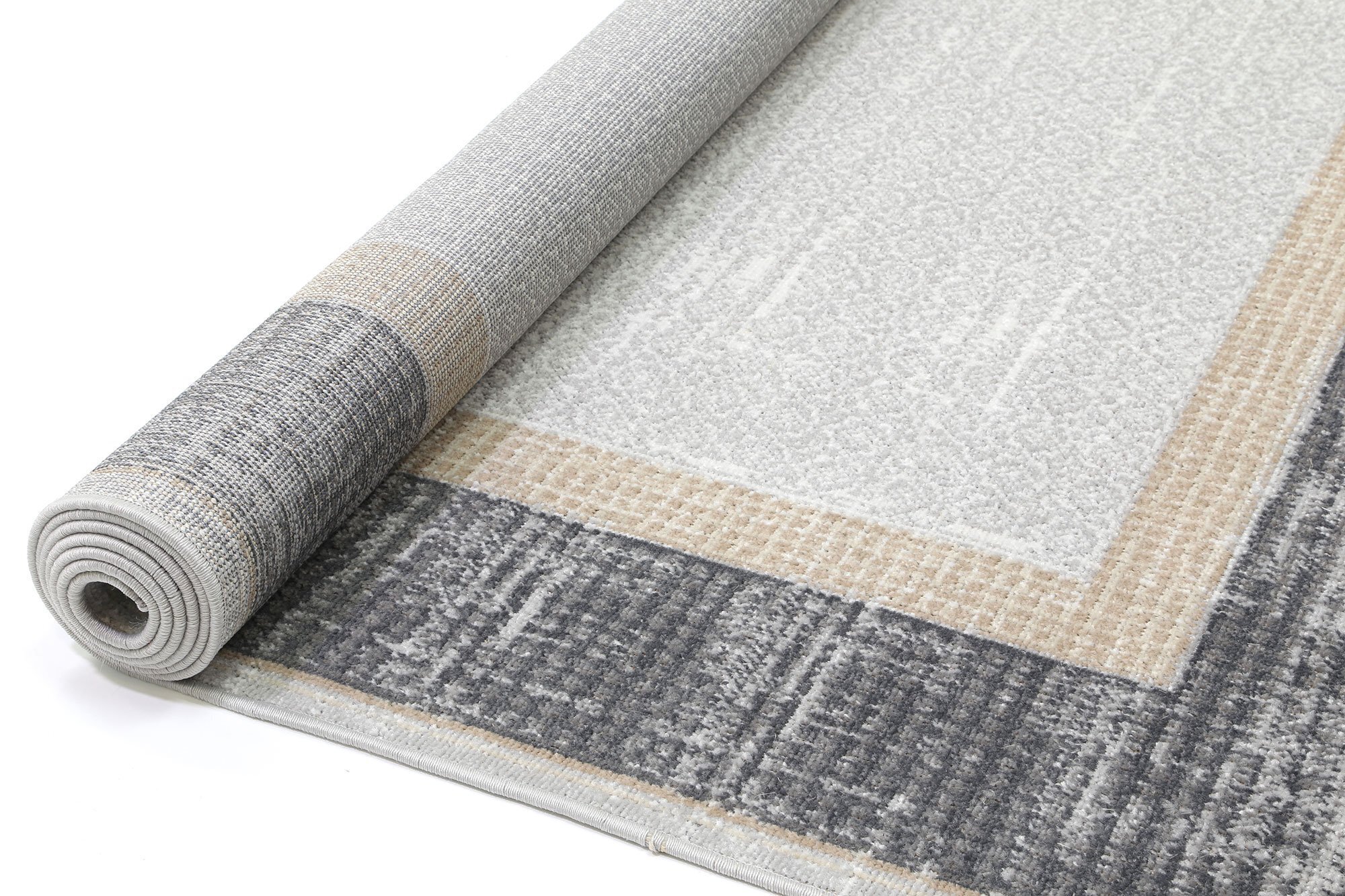 Large View Casa Modern Border Rug