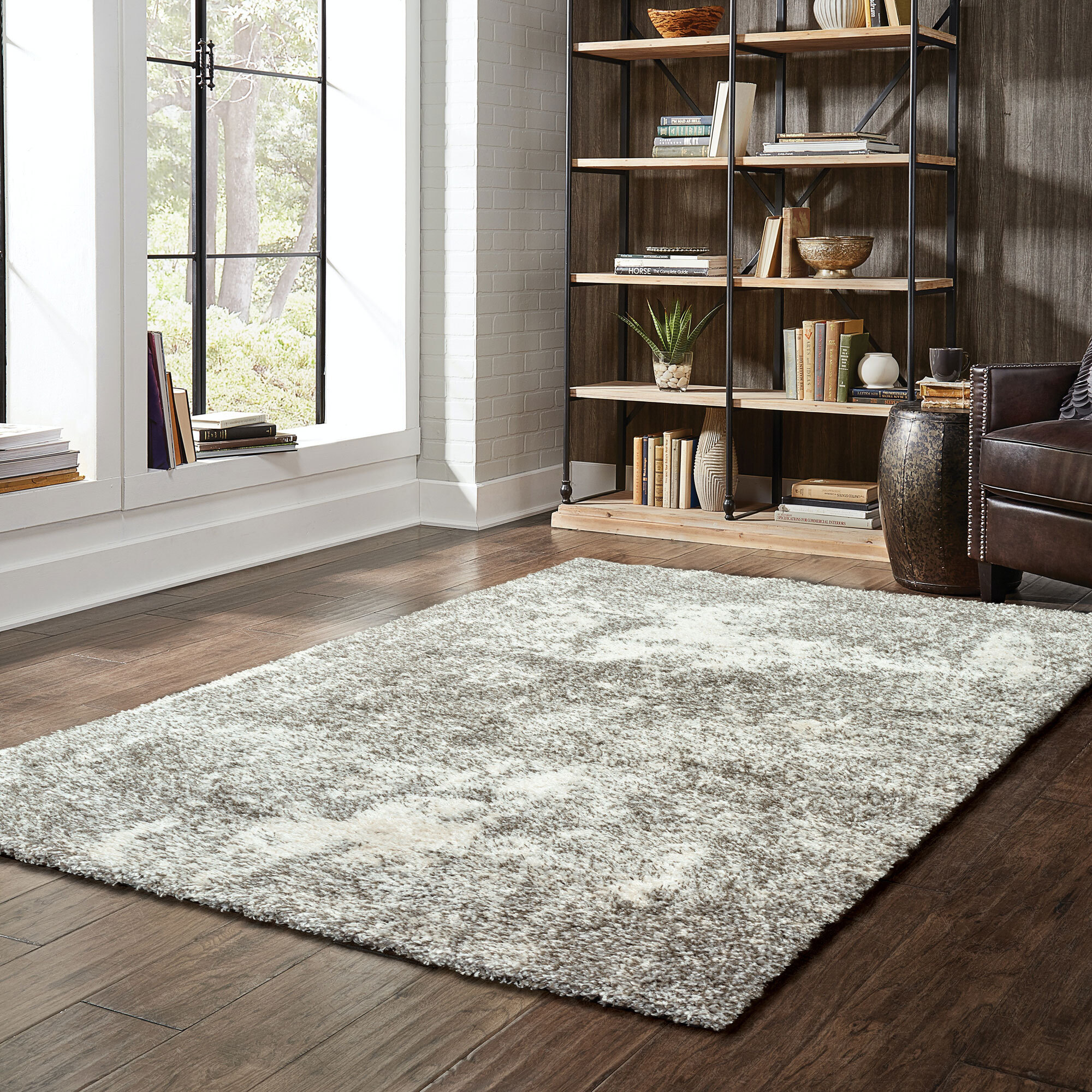 Ciro 2 Tone Shaggy Rug