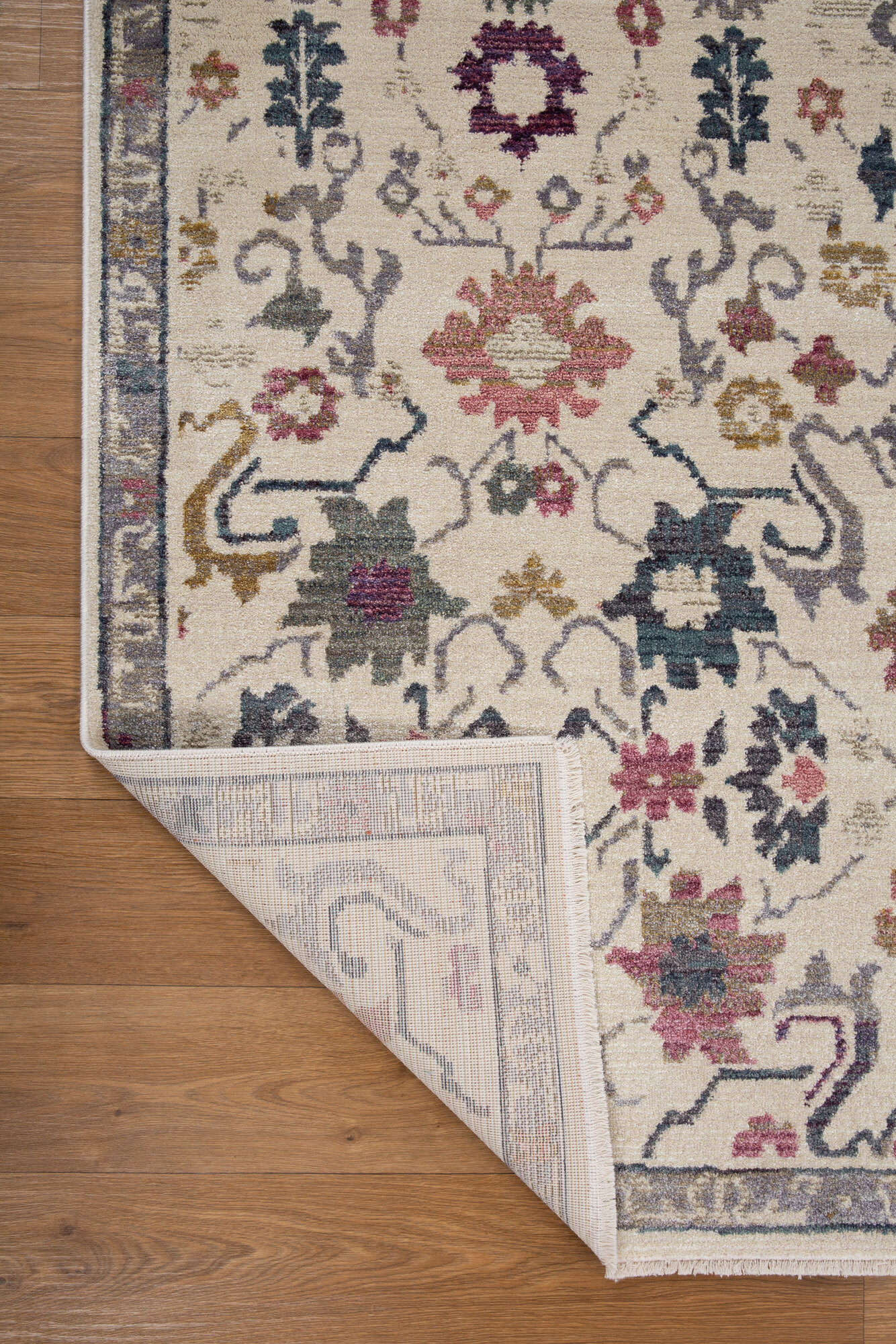 Large View Cora Traditional Floral Motif Rug