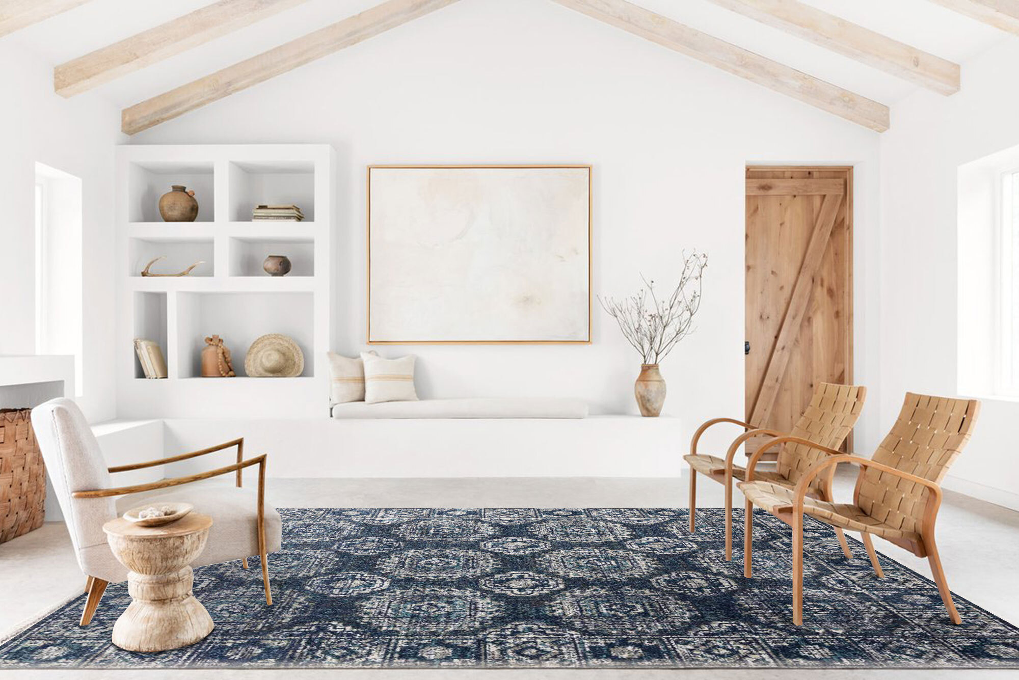 Large View Erin Transitional Medallion Rug