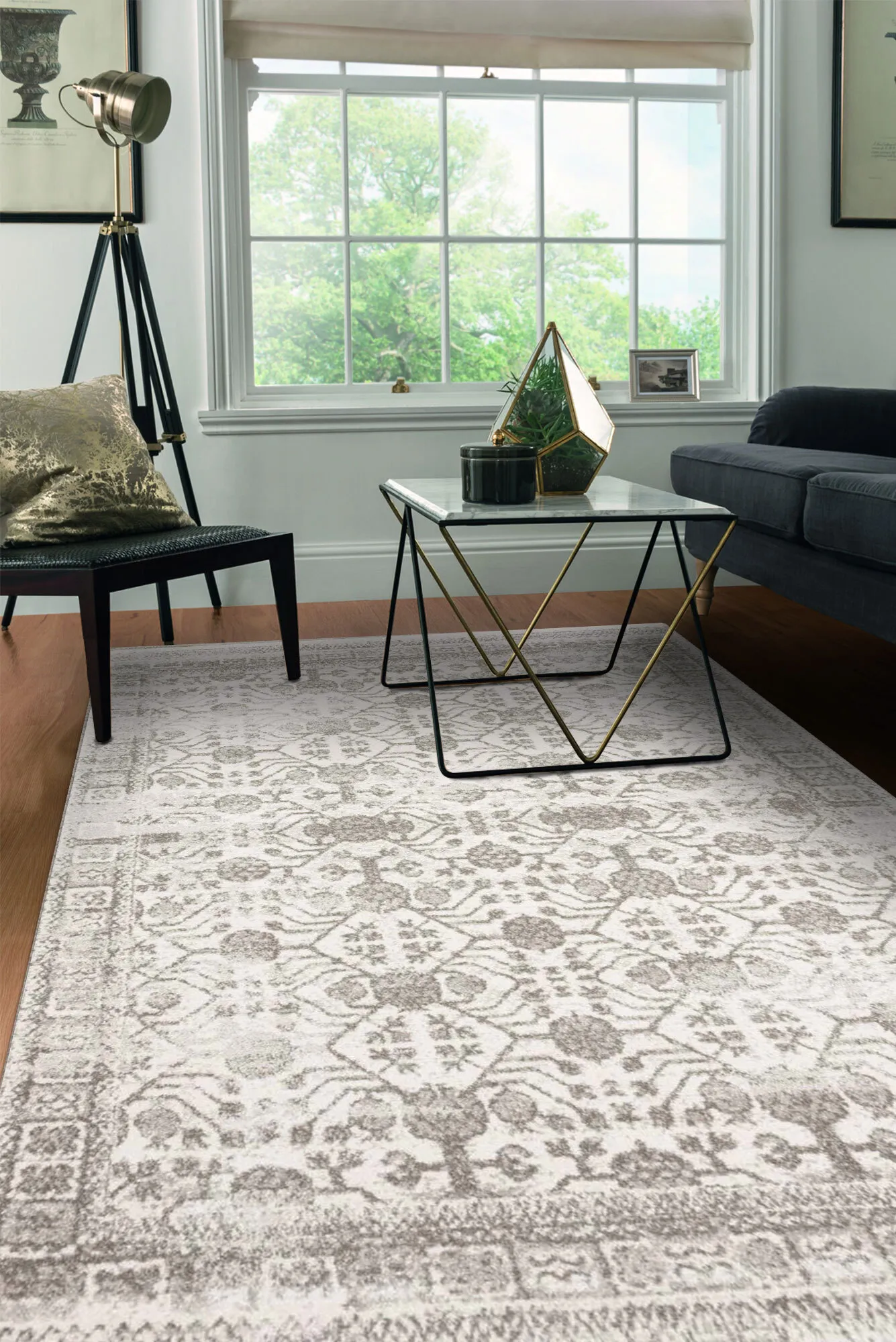 Large View Erin Classic Transitional Rug