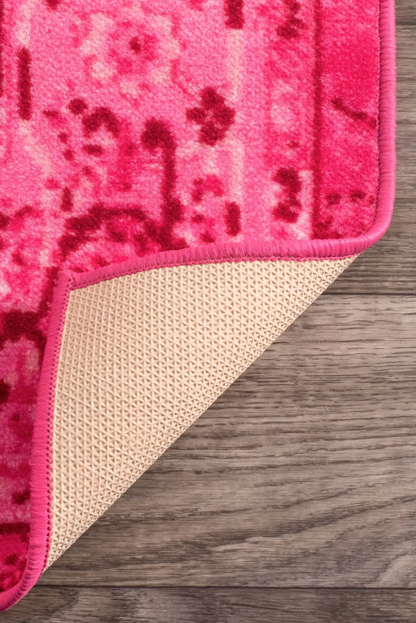Ellie Overdyed Rubber back Rug