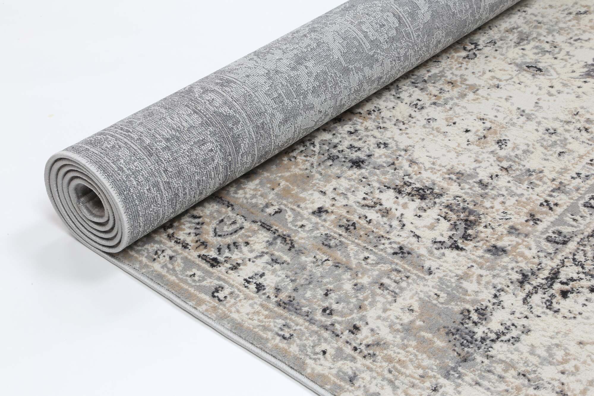 Large View Elvis Traditional Distressed Rug