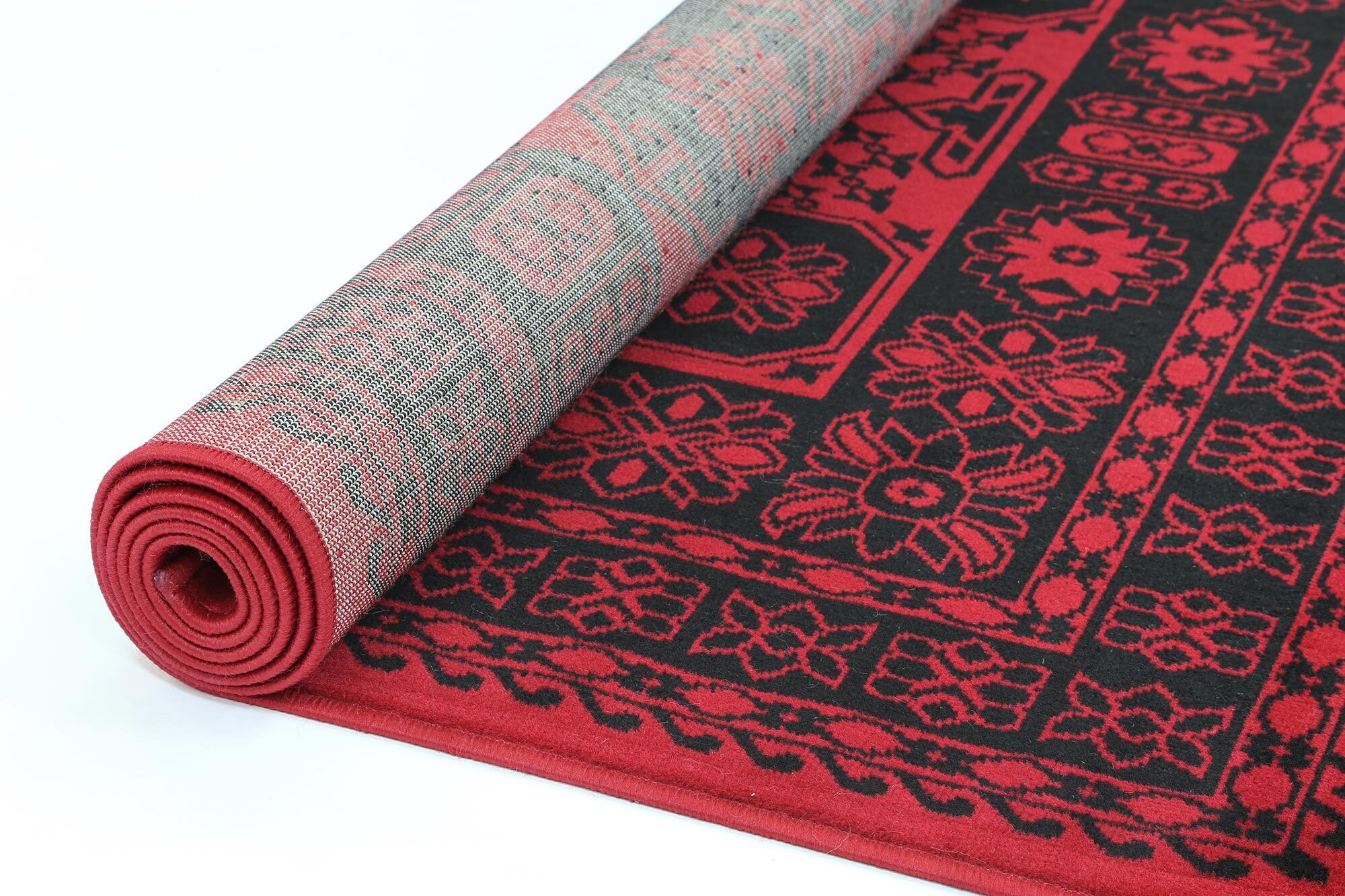 Large View Emma Afghan Tribal Design Rug