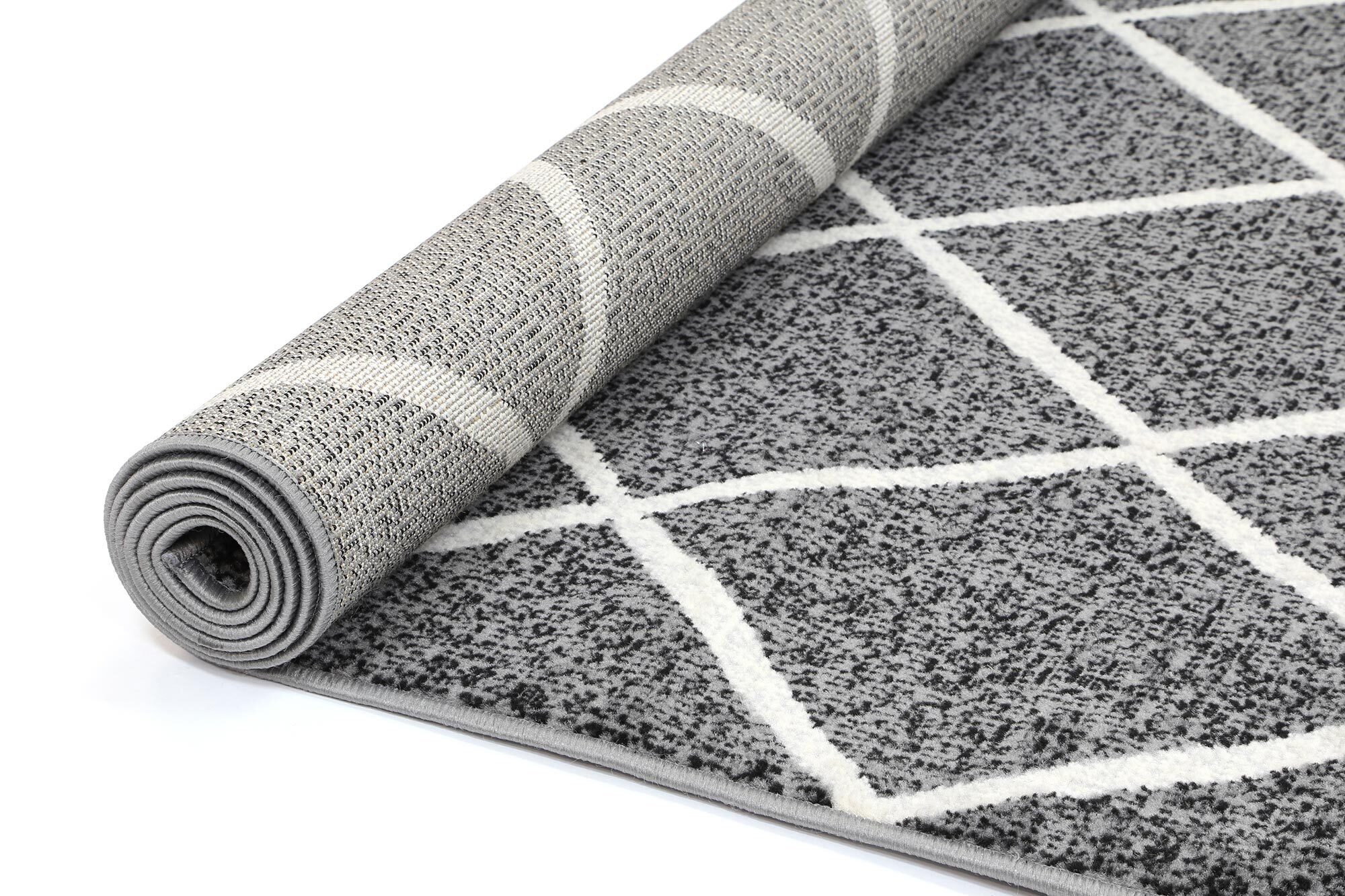 Large View Emma Modern Trellis Rug