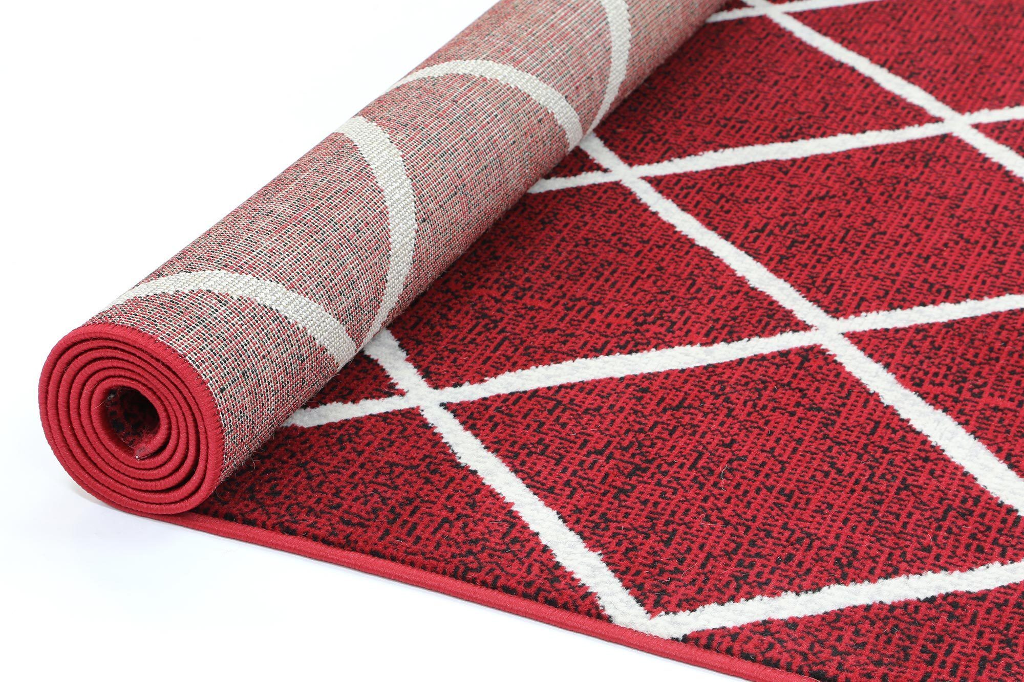Large View Emma Modern Trellis Rug