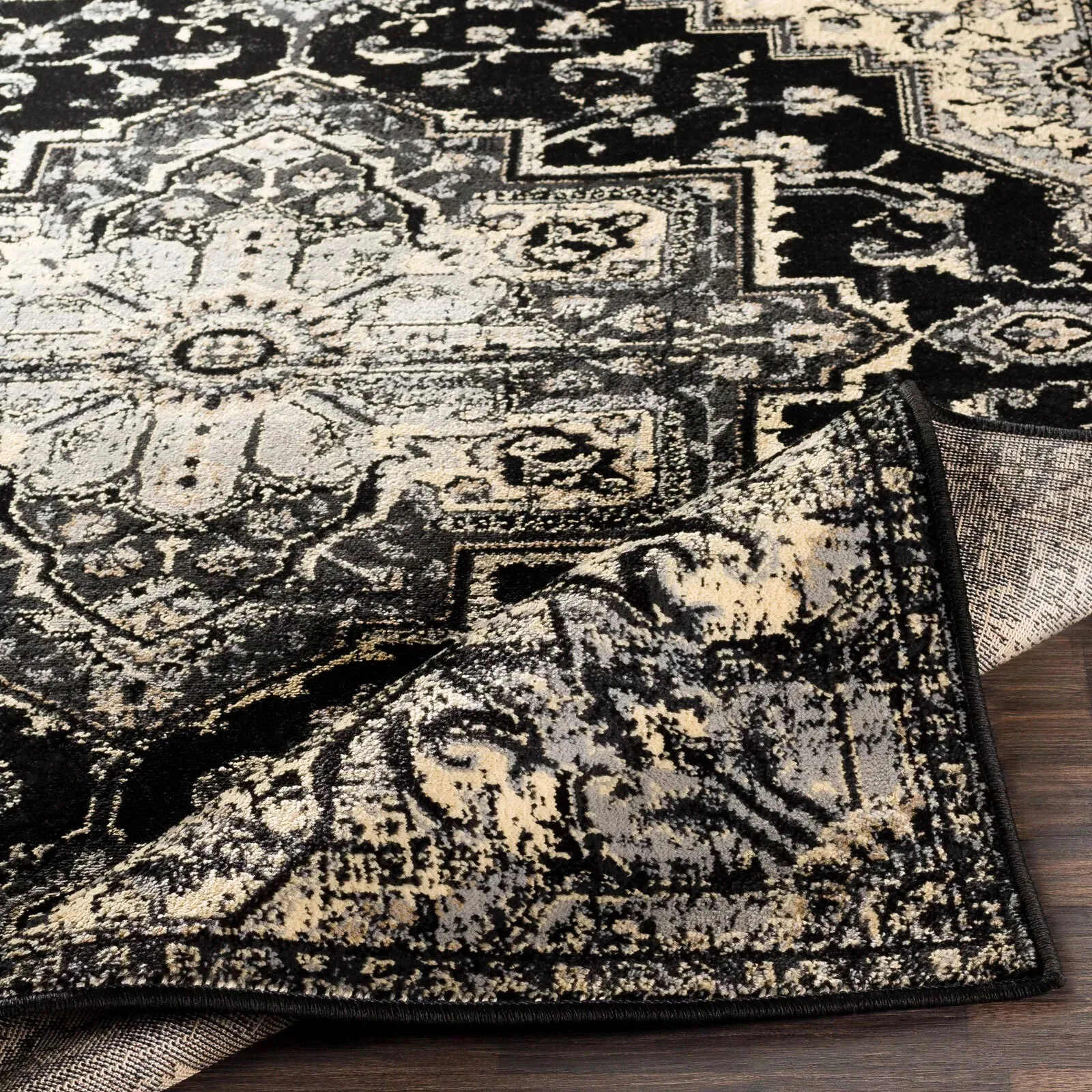 Large View Empire Traditional Medallion Rug