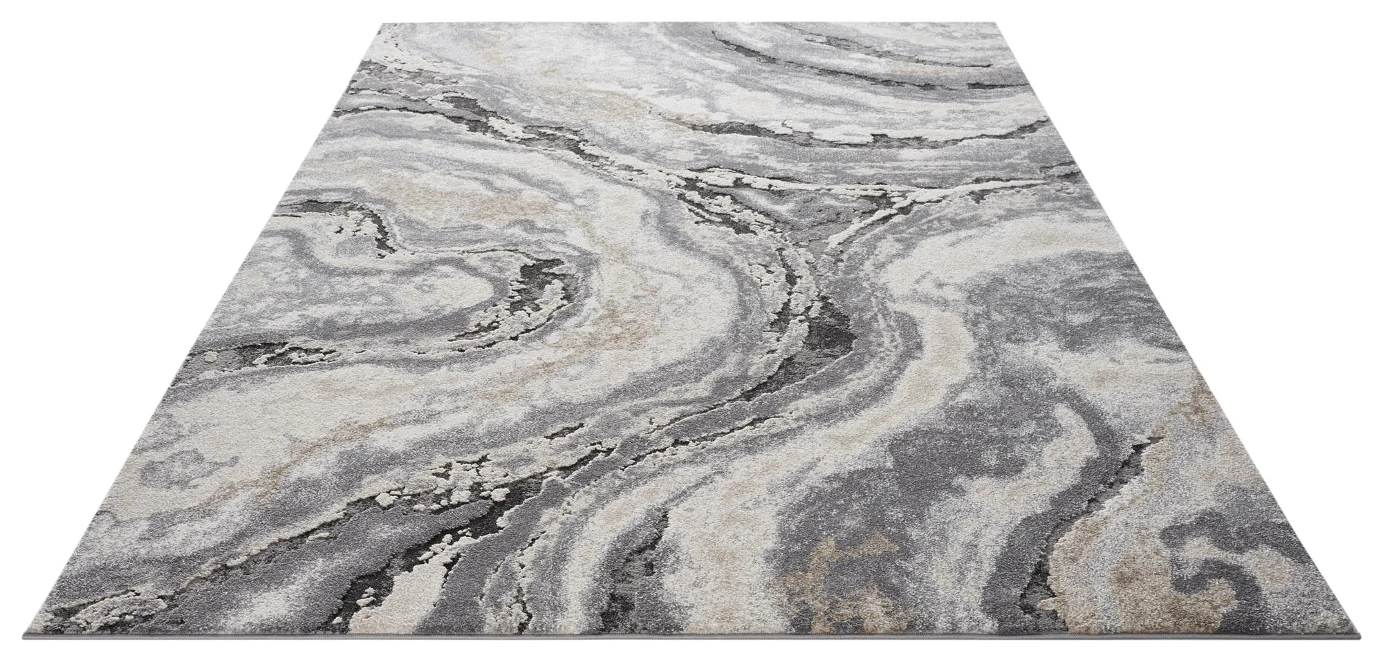 Fantasy Modern Marble Rug