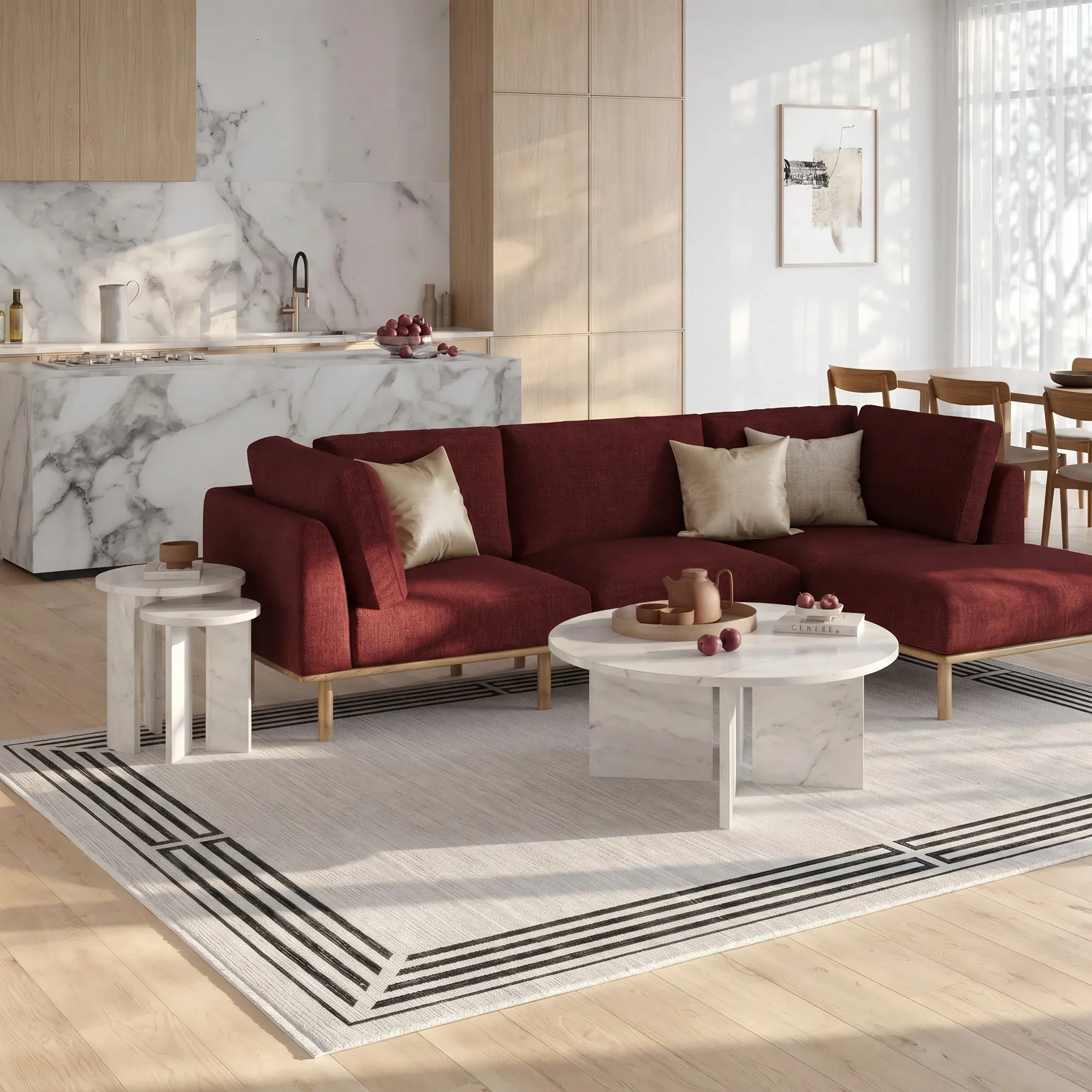 Fendi Premium Border Rug