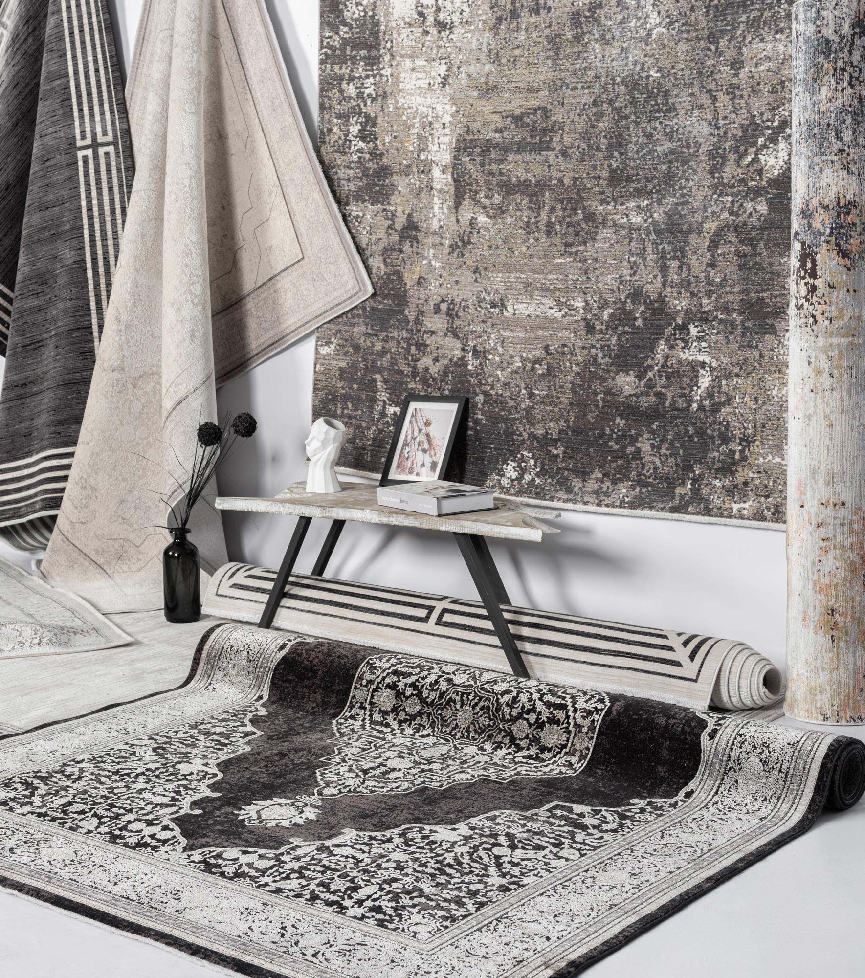 Fendi Plain Border Rug