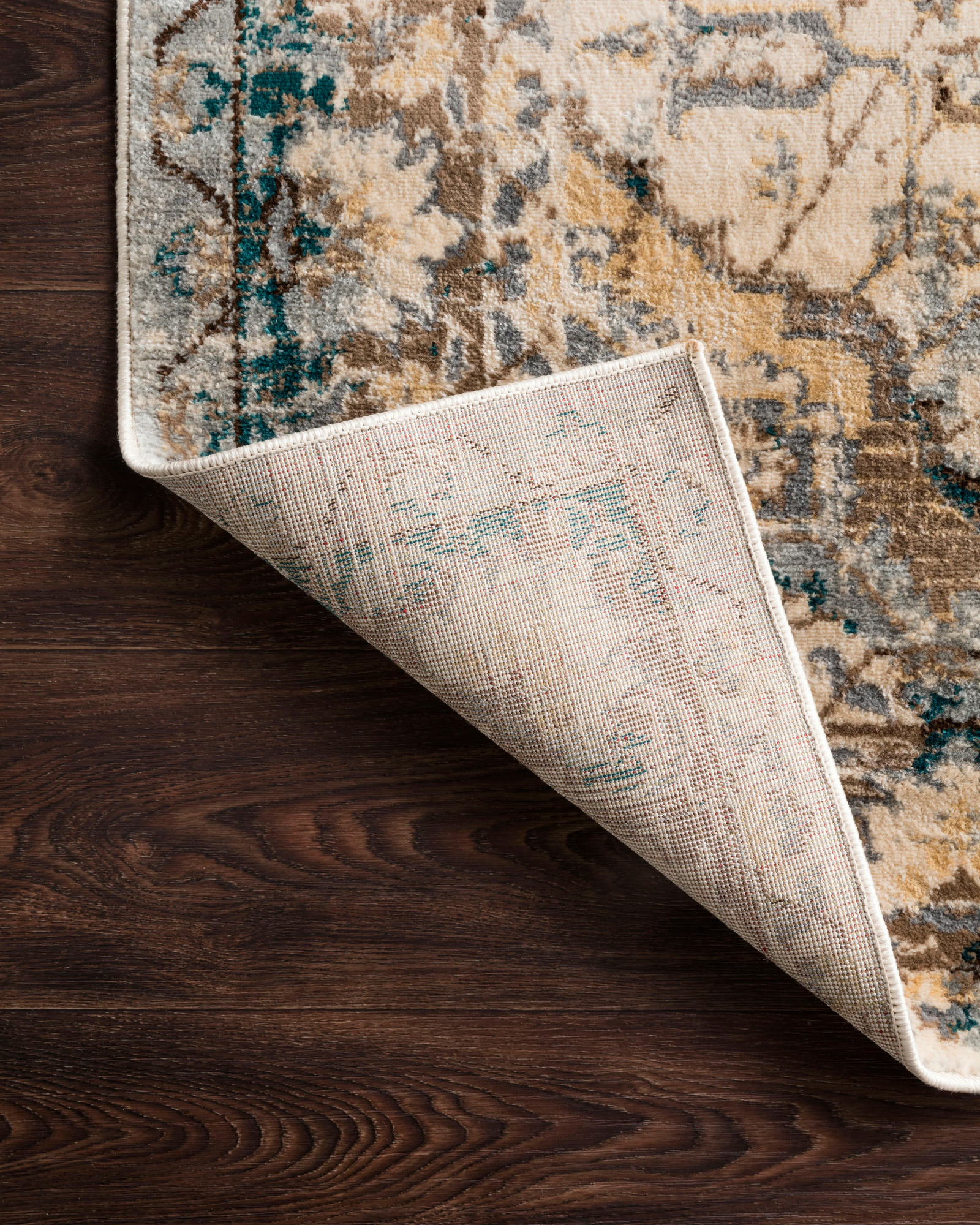 Large View Fred Traditional Medallion Rug