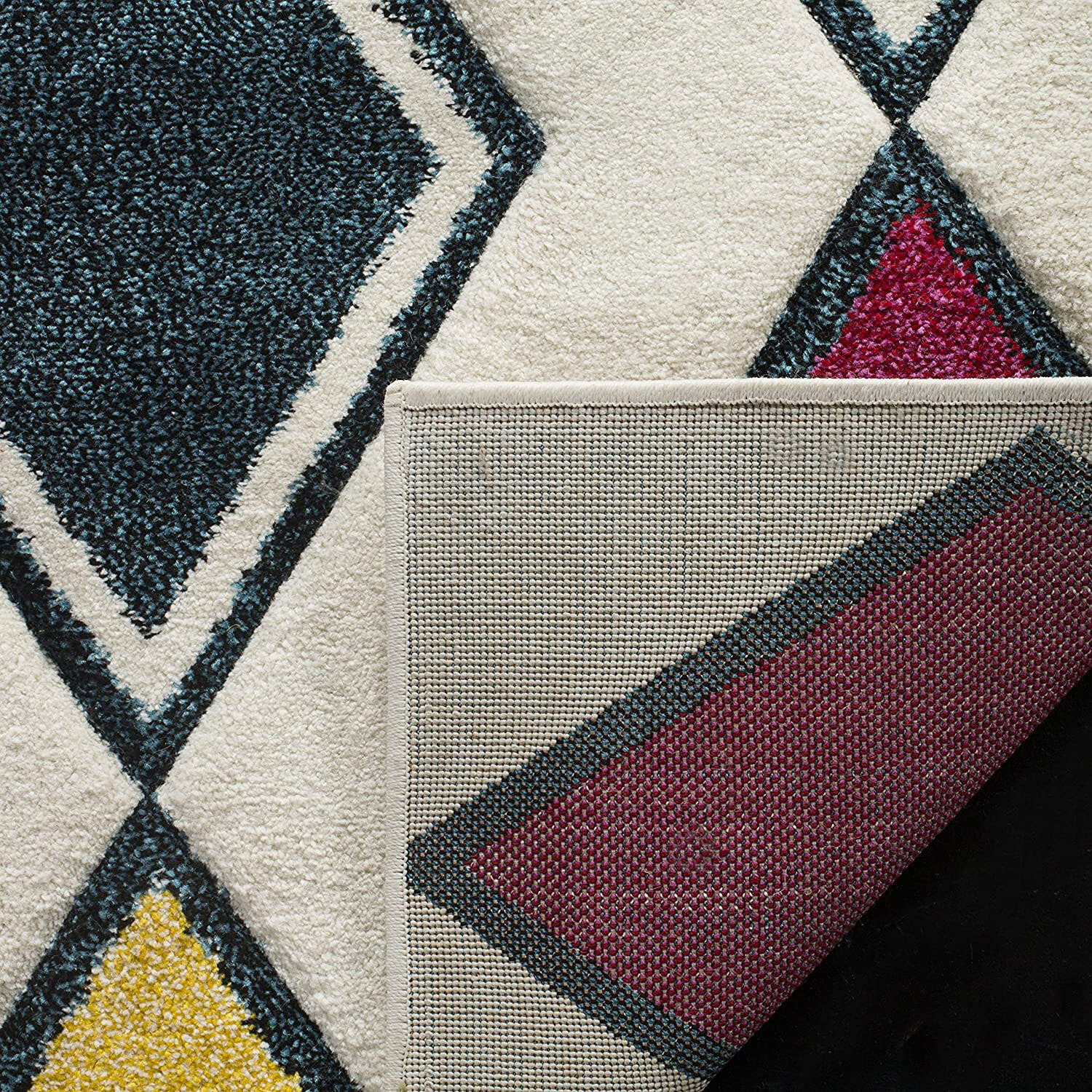 Large View Freya Modern Harlequin Rug