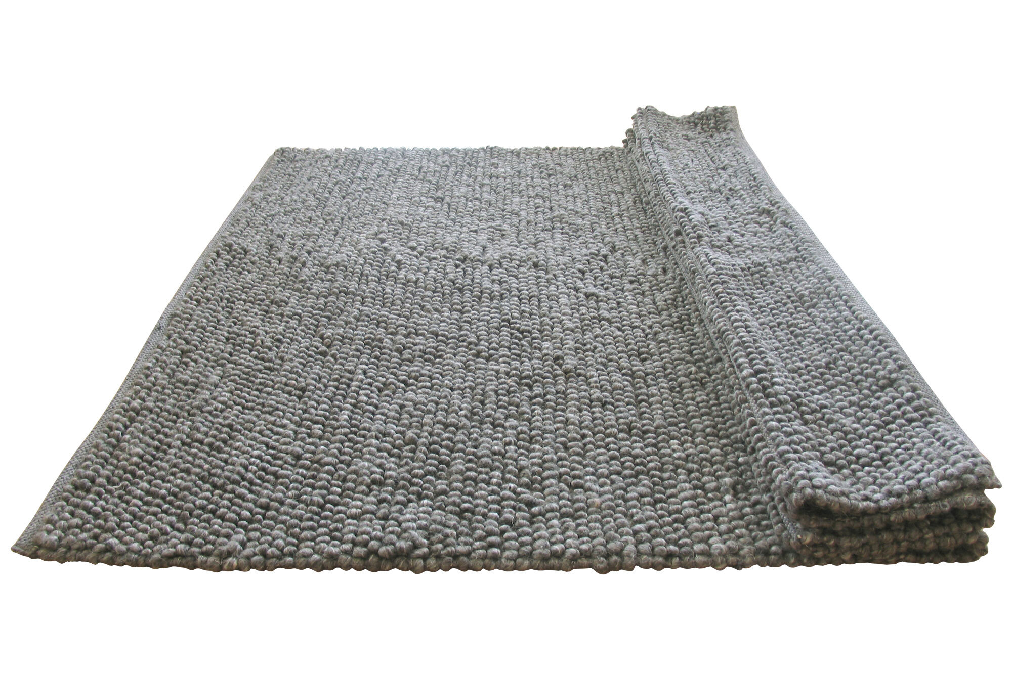 Faris Grey Hand Loomed Wool Rug