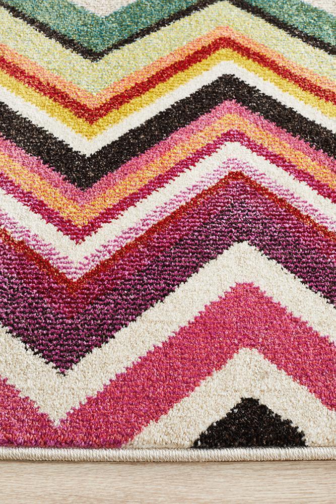 Gino Hexagon Pattern Rug