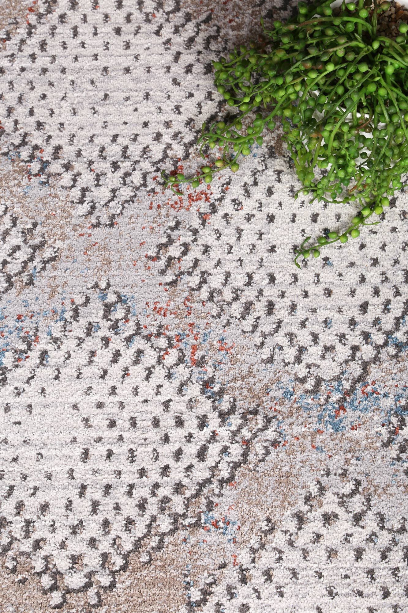 Haze Contemporary Trellis Rug