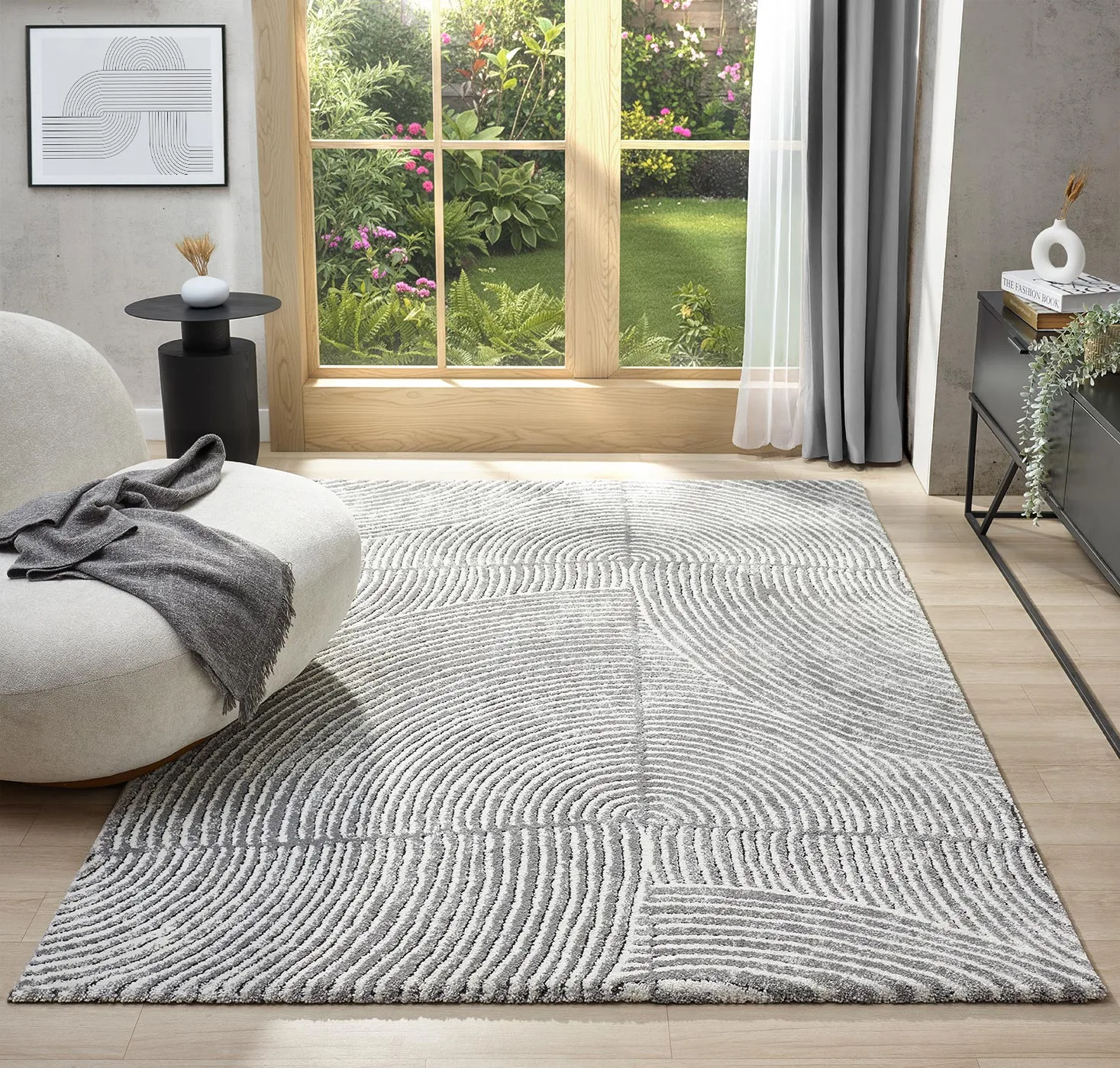 Hollis Geometric Rug HB1707-KG