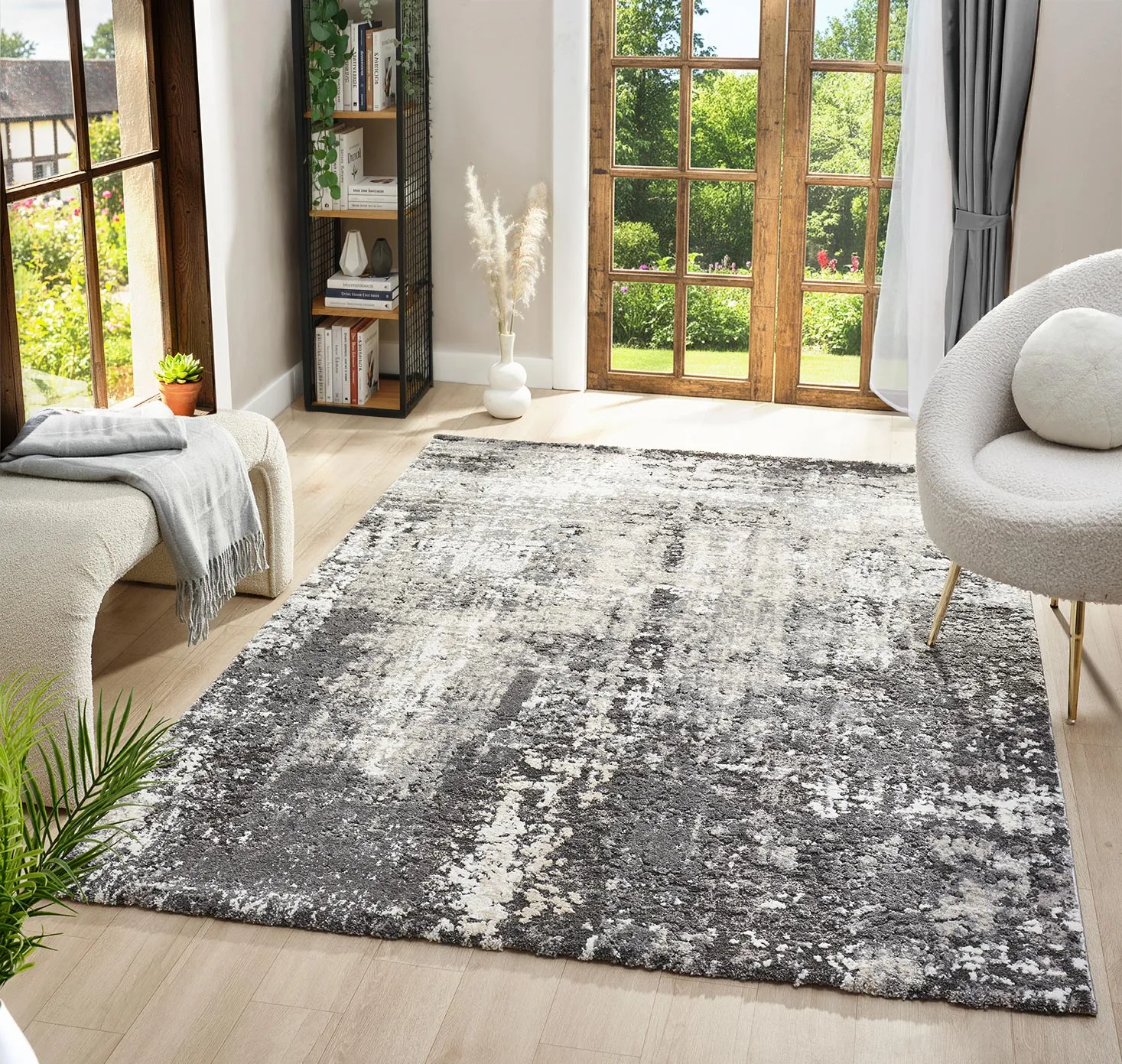 Hollis Contemporary Rug HB9731-GG