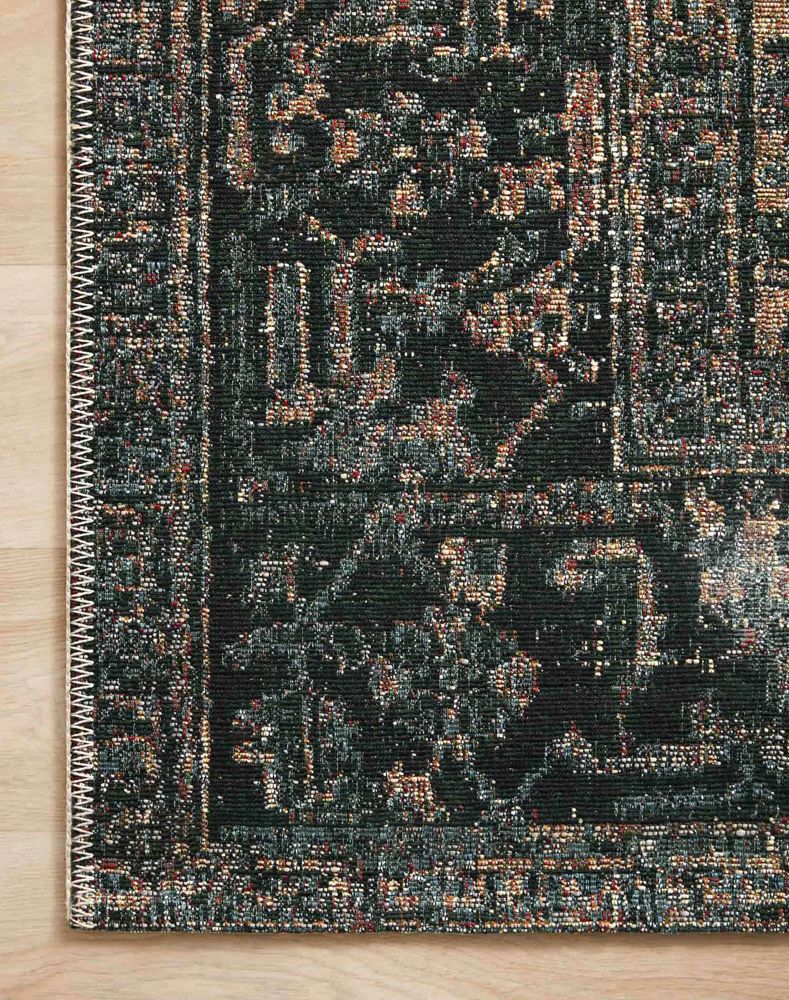 Large View Heriz Transitional Medallion Rug