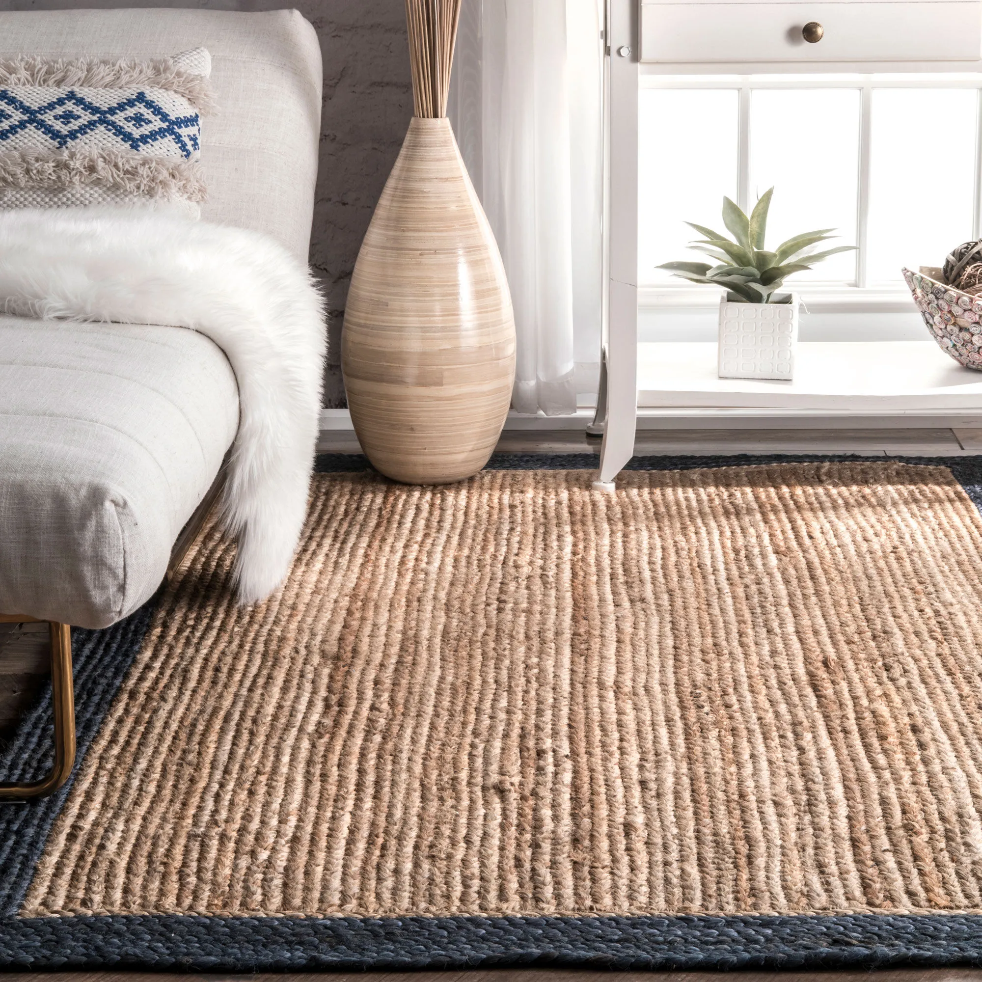 Large View Heath Hand-Woven Jute Rug