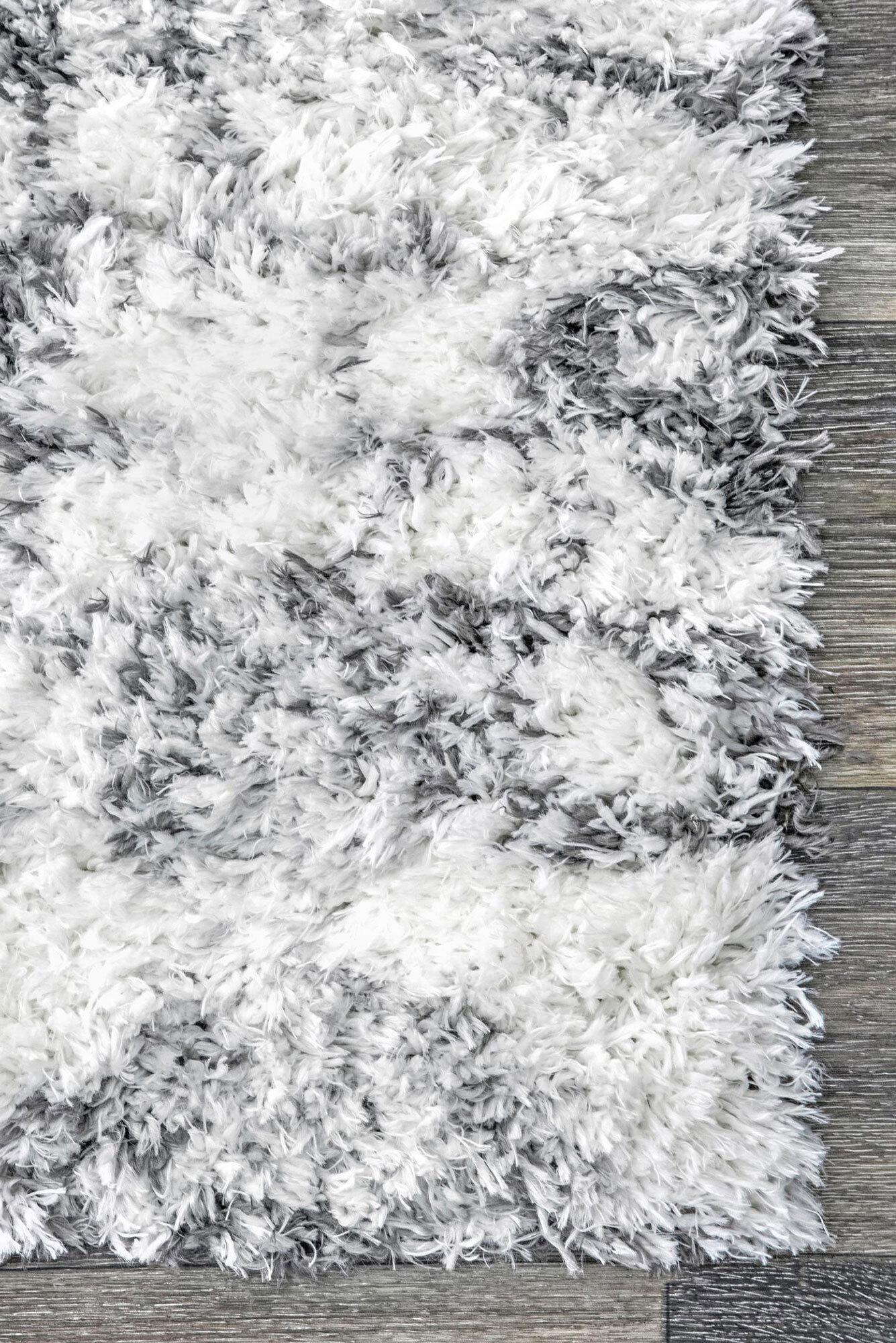 Large View Havana Cream Moroccan Shag Rug