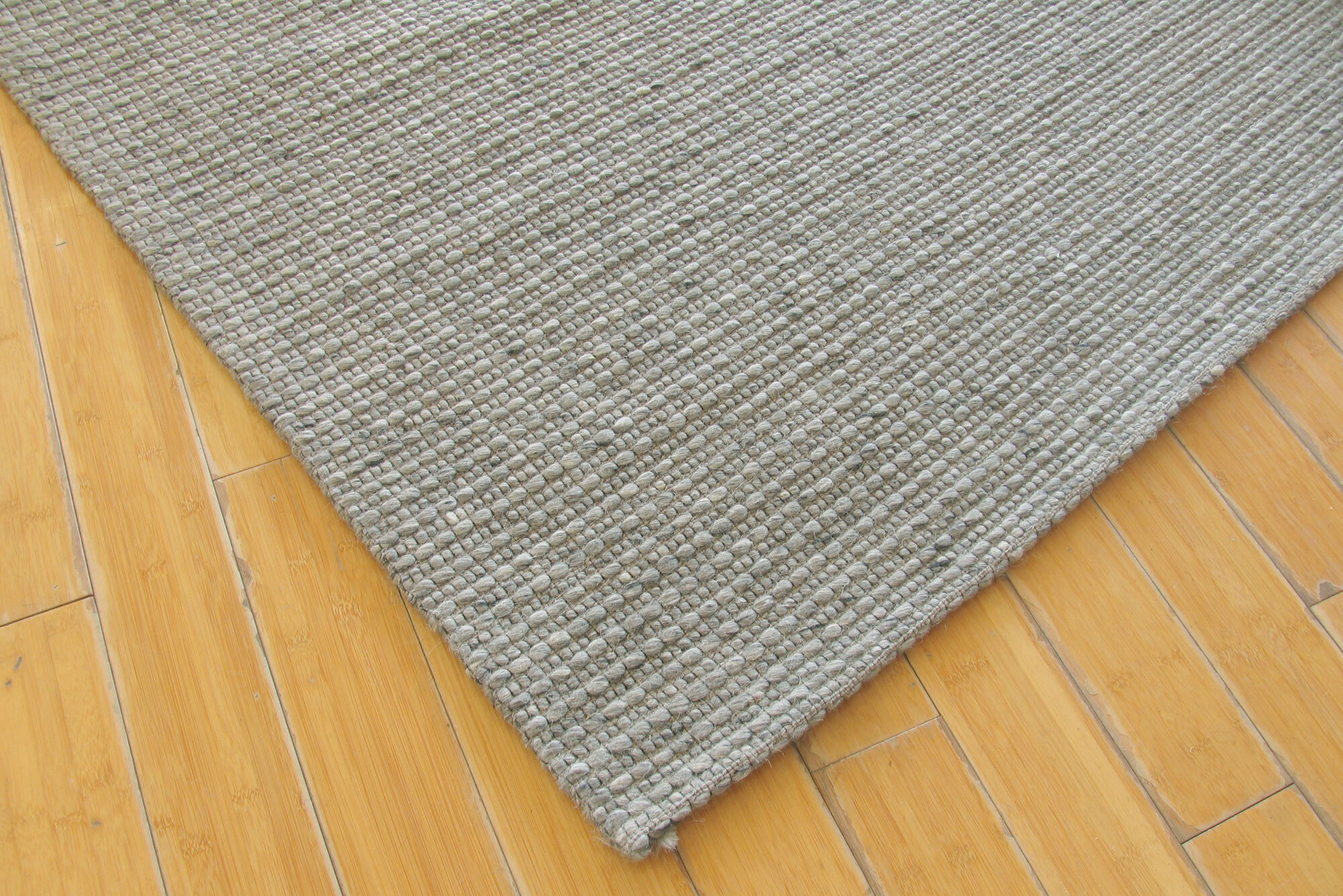 Large View Harper Plain Flatweave Wool Rug