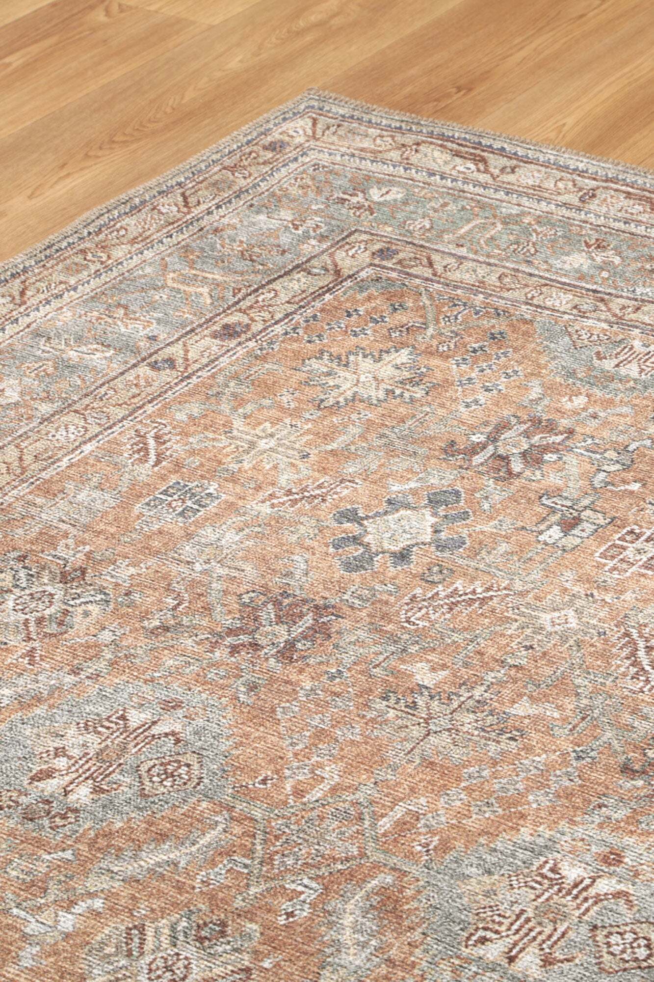 Large View Huxly Machine Washable Rug