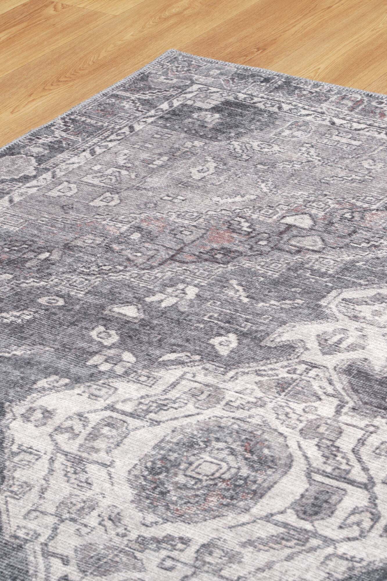 Large View Huxly Machine Washable Rug