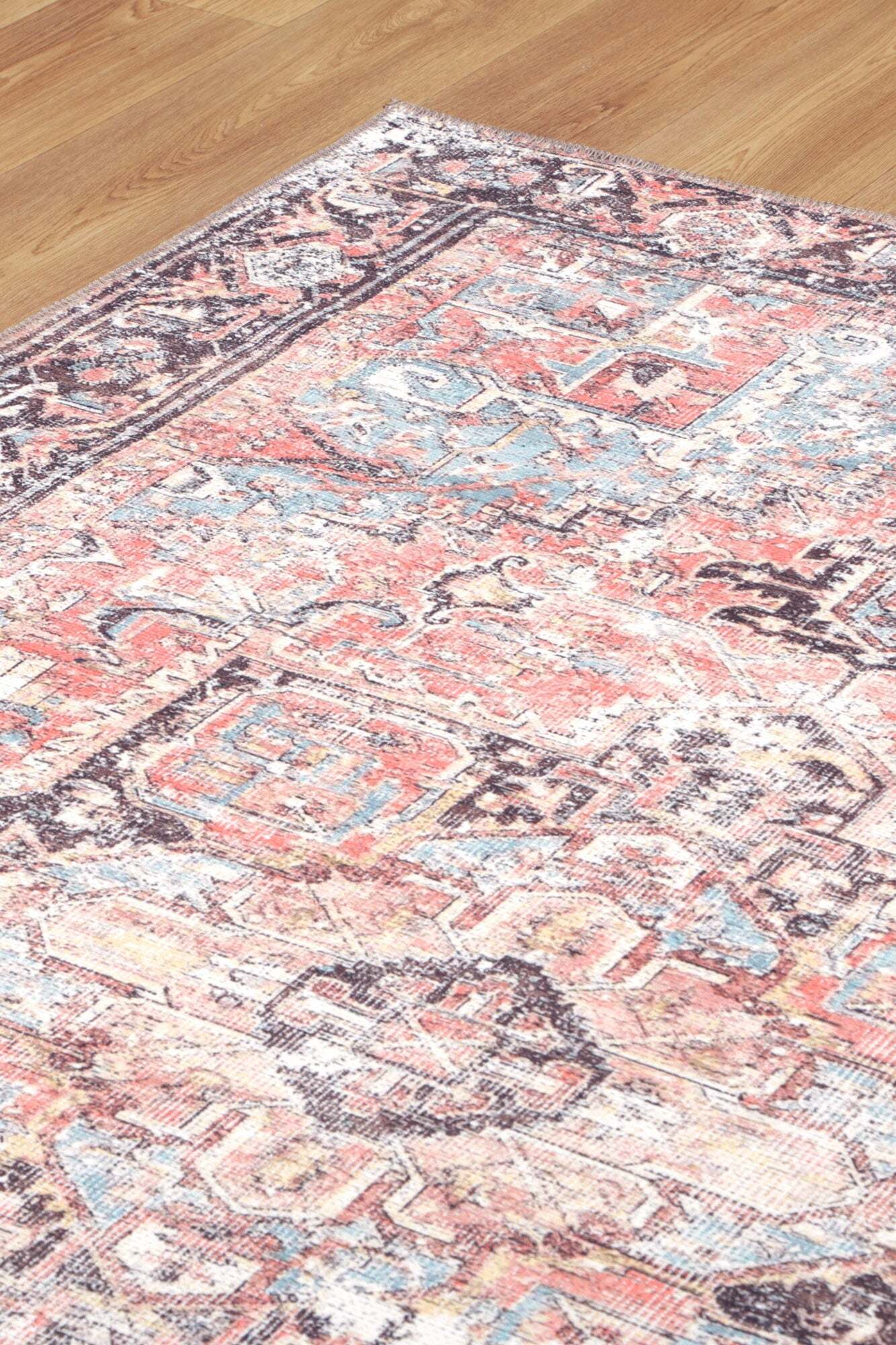 Large View Huxly Machine Washable Rug