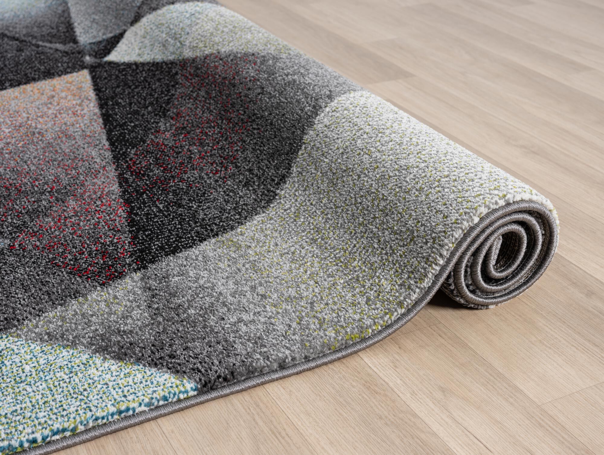 Large View Infinity Modern Abstract Rug